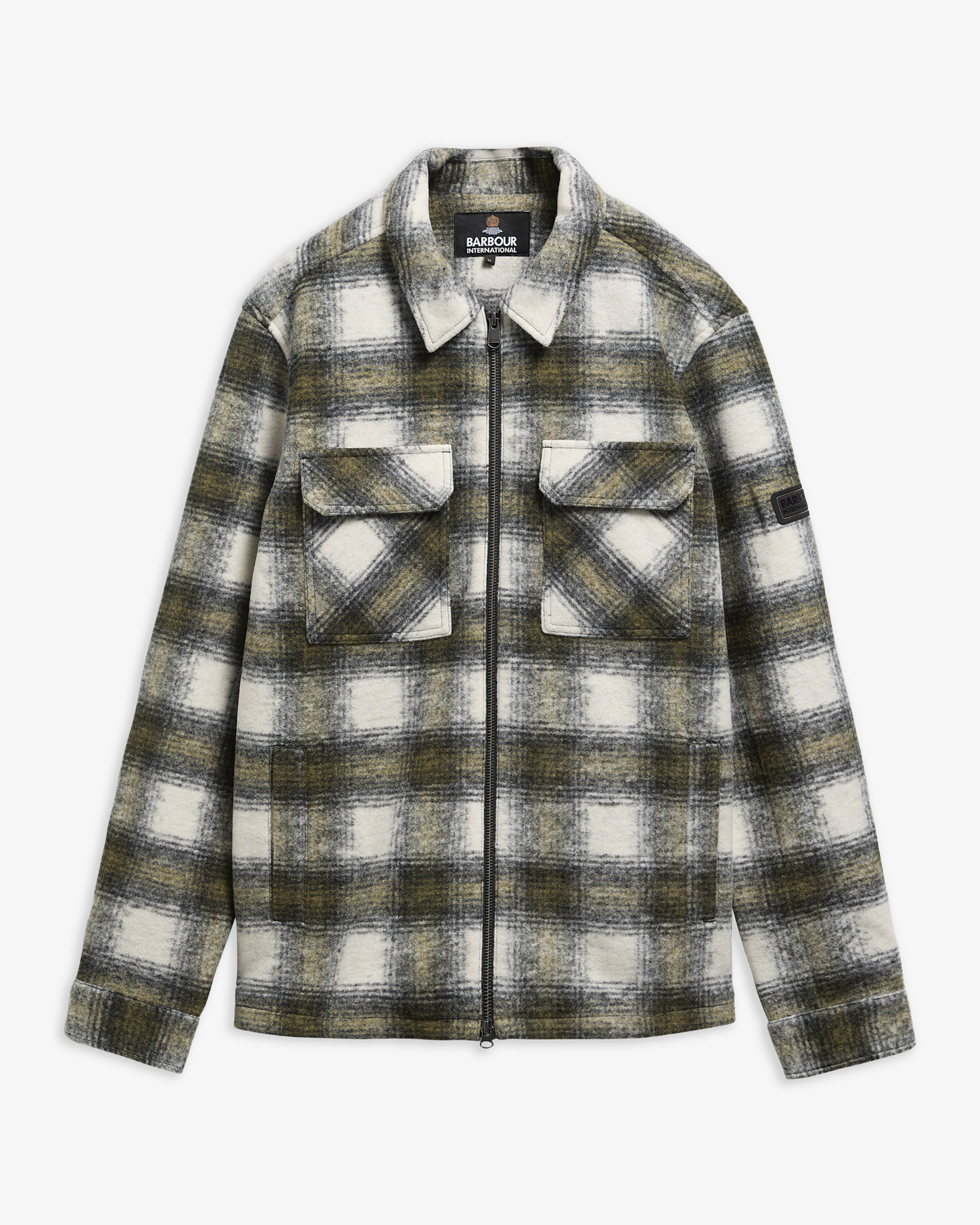 Overshirt Clayton Fleece Fir Green