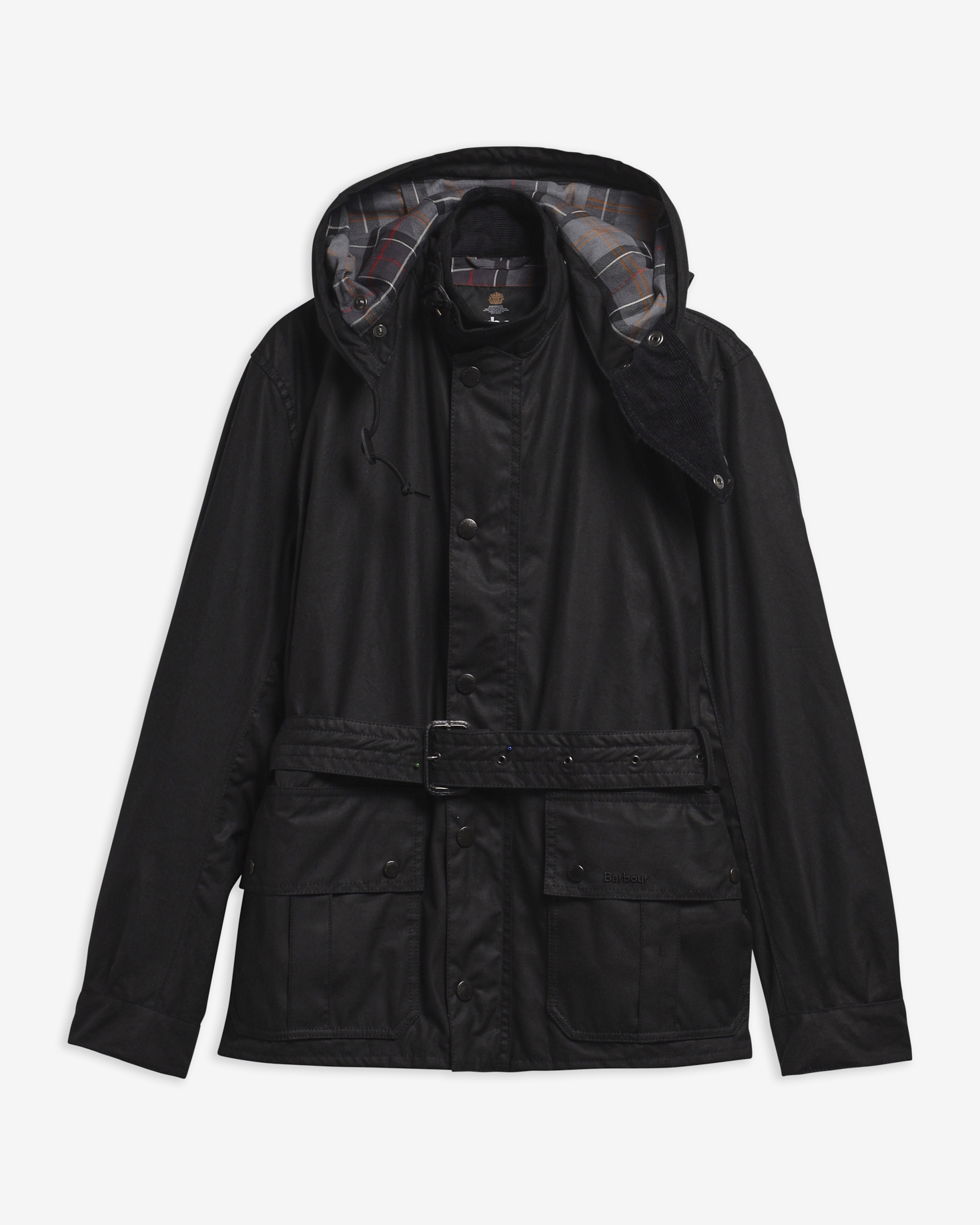 Ursula Waxed Jacket Black