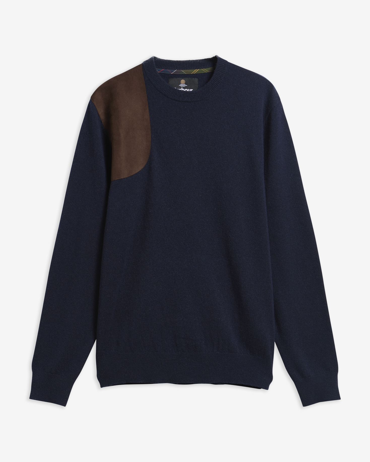 Whitworth Wool-Cashmere Crew Neck Jumper Dark Navy