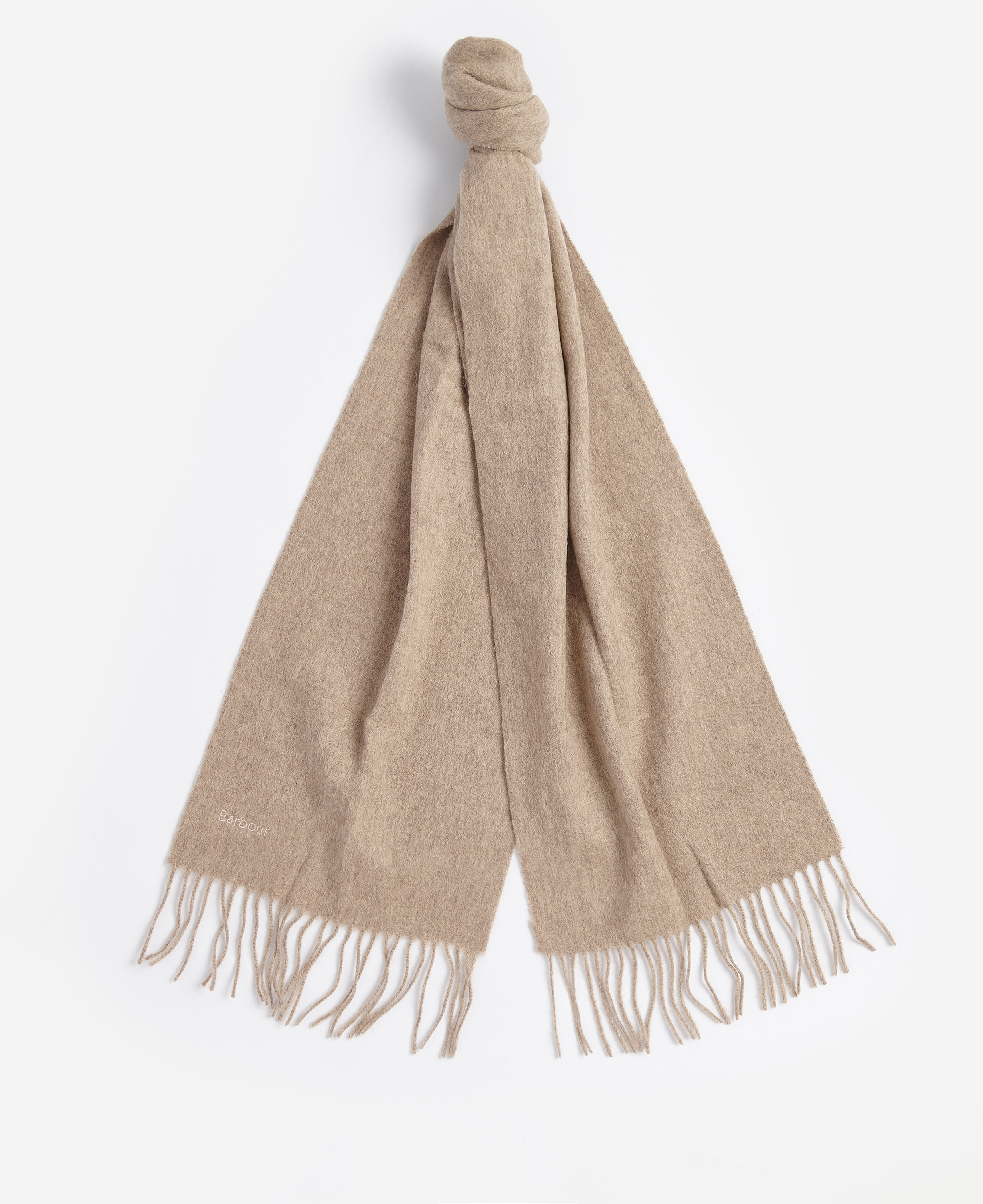 Lambswool Woven Scarf Oatmeal
