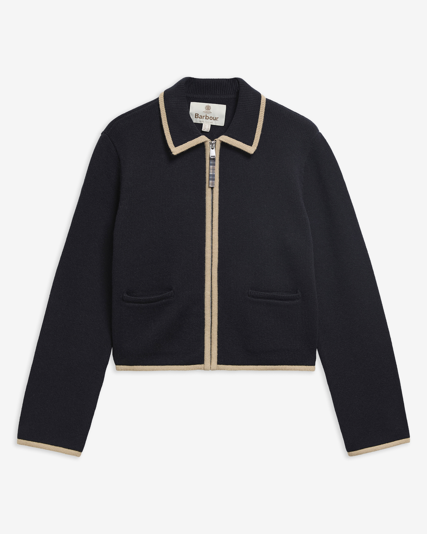 Barbour Wollcardigan Amryn Black