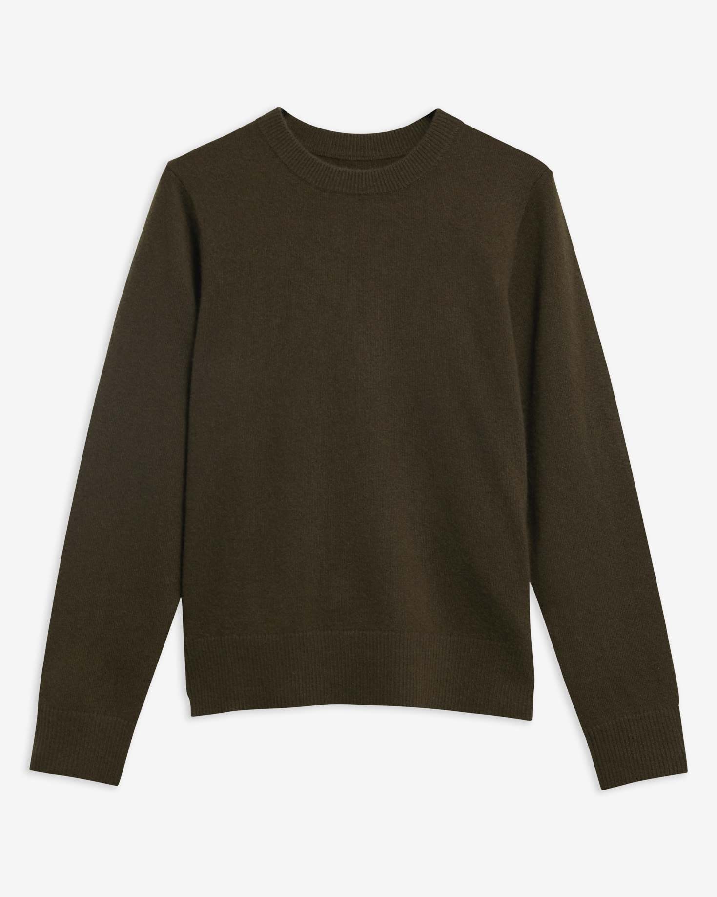Penwood Cashmere Crew Neck Jumper Olive