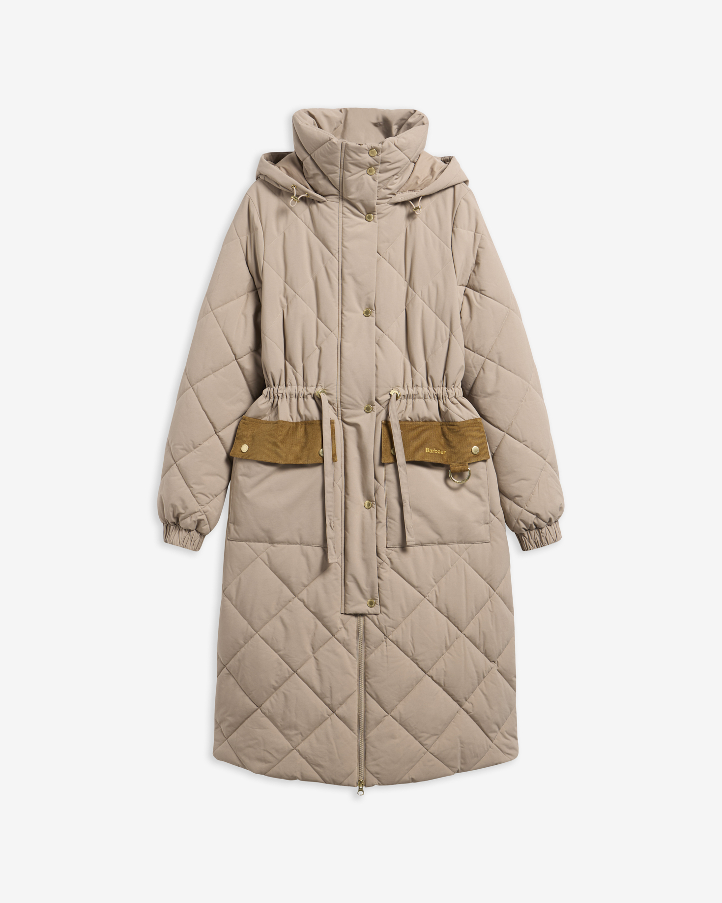 Alverstone Longline Puffer Jacket Lt Trench/Ancient