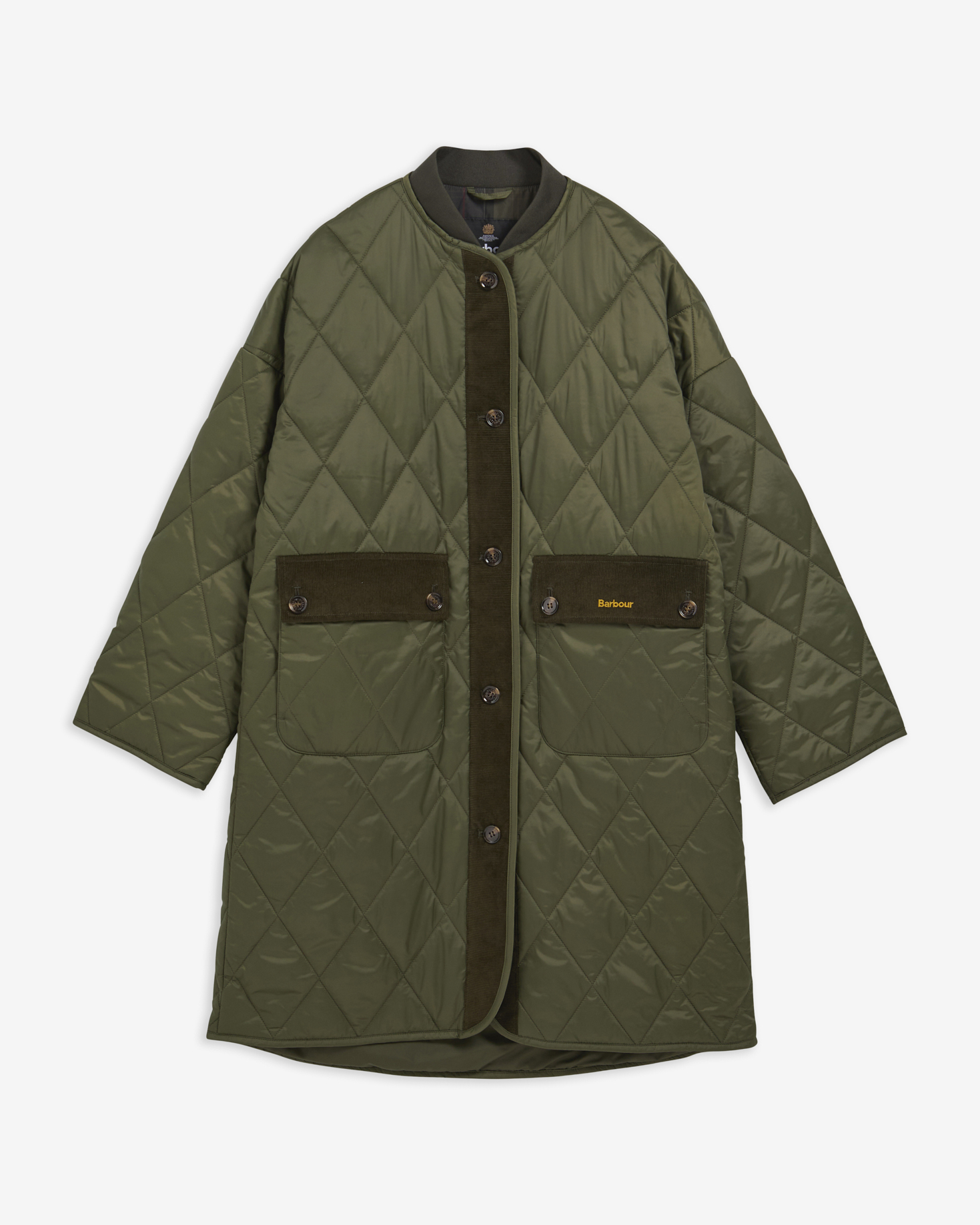 Barbour Steppjacke Dunswell Olive/Shadow Classic