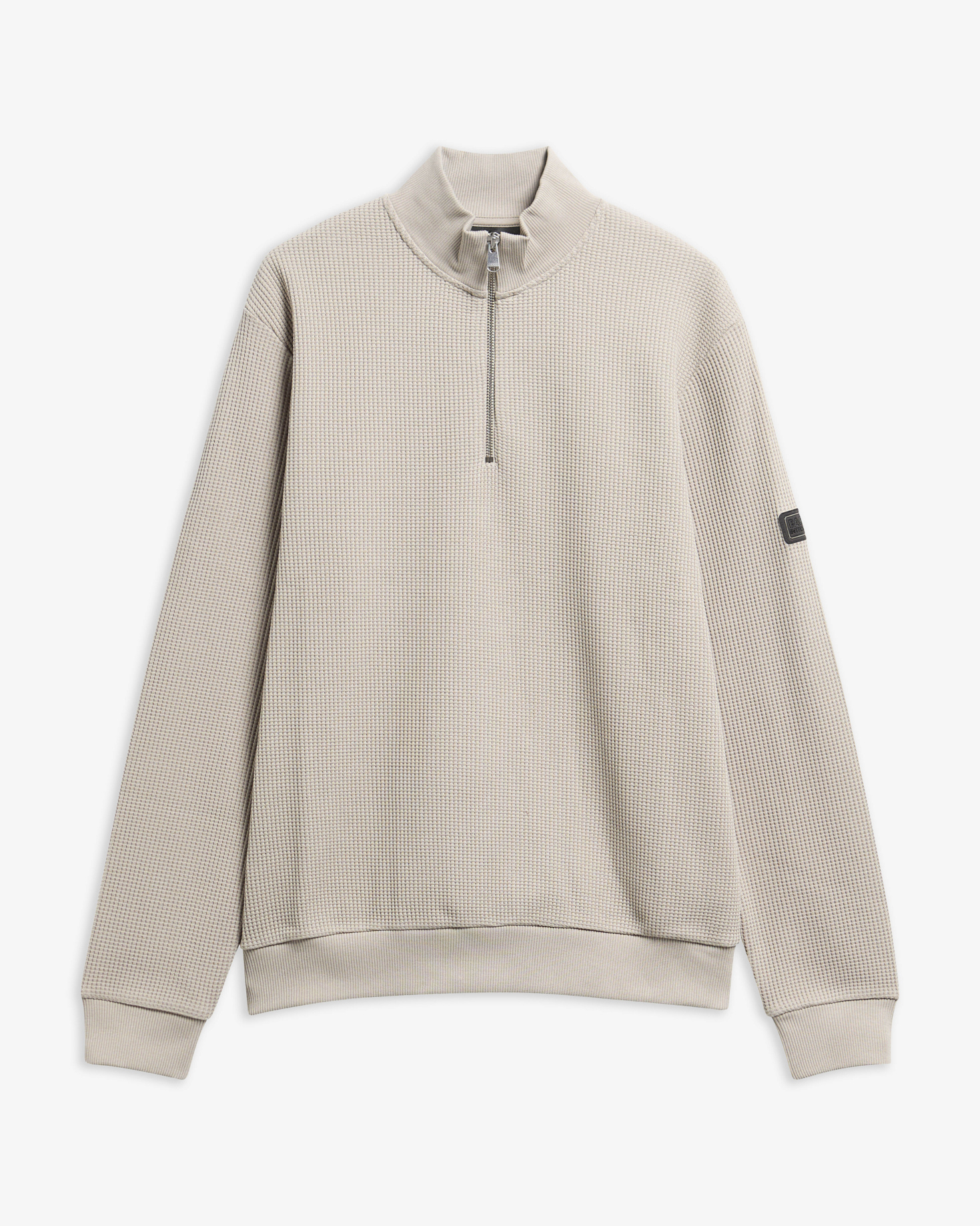 Curve Half-Zip Sweatshirt Concrete