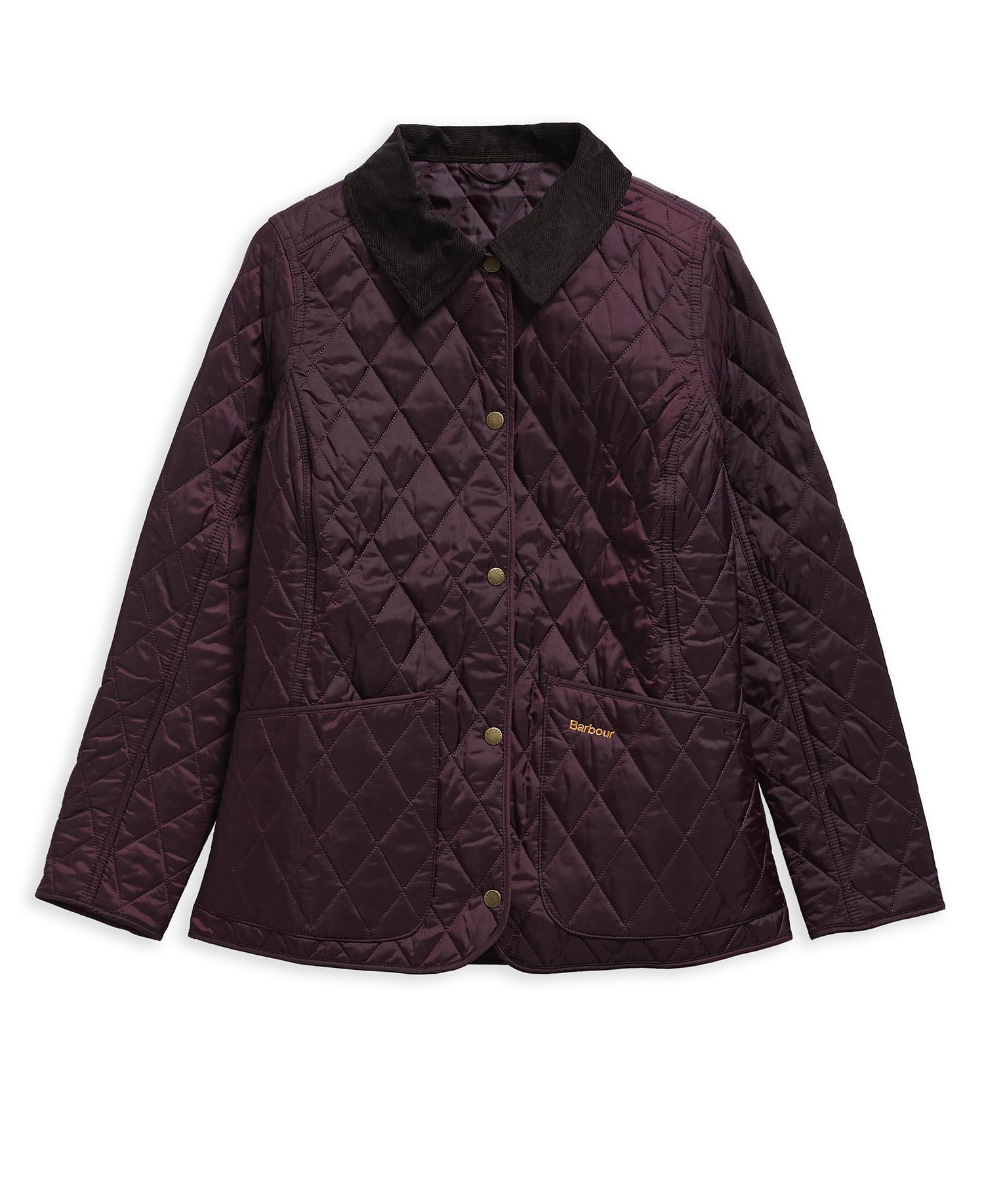Annandale Quilted Jacket Black Cherry