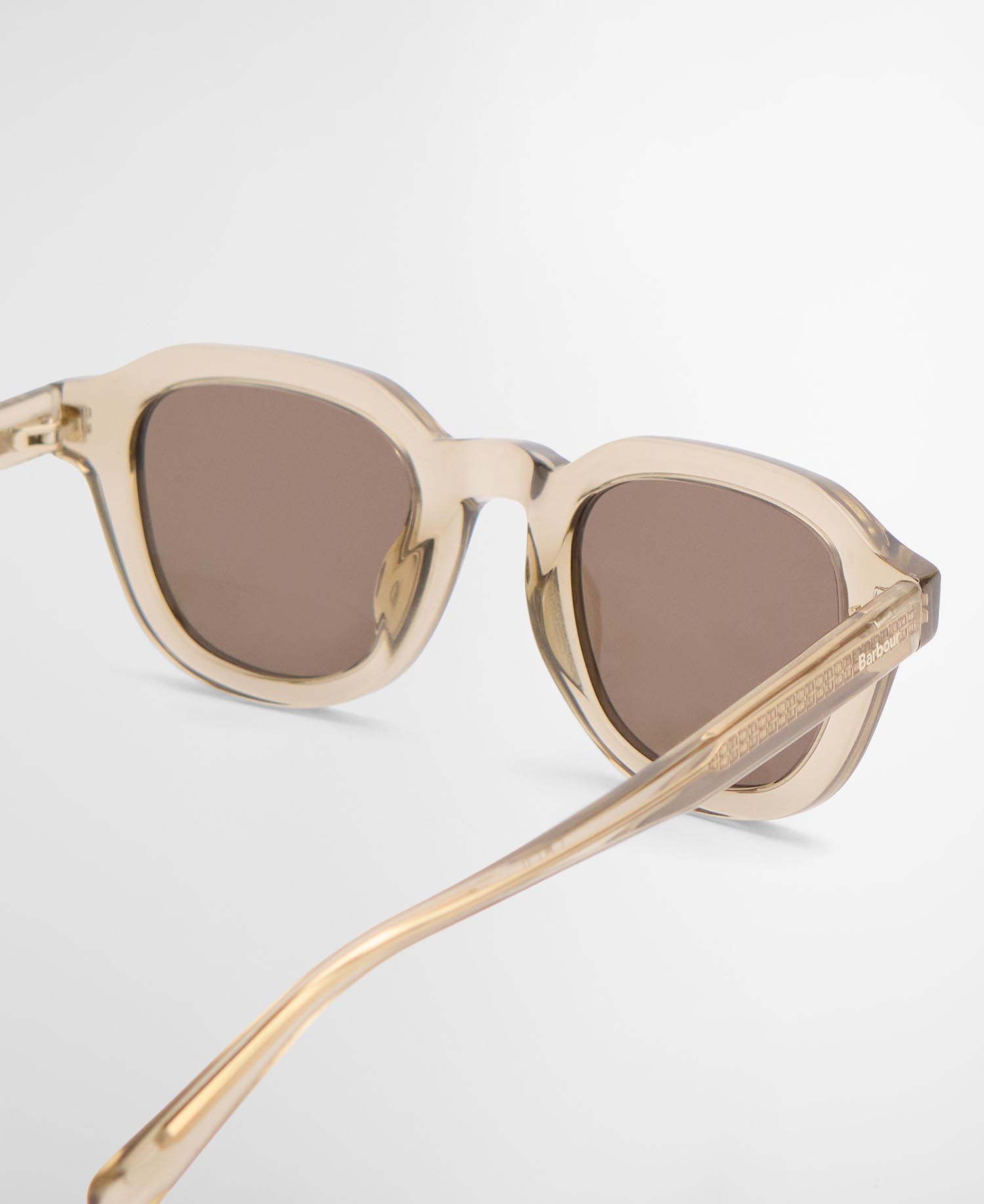 Ted Round Sunglasses Tan Crystal / Khaki