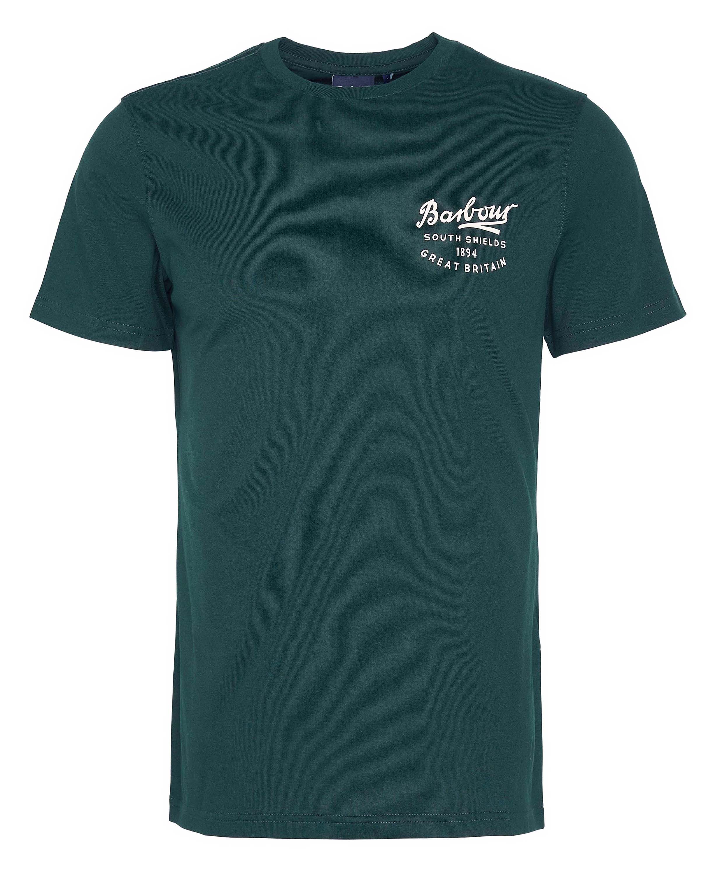 Script Graphic T-Shirt Seaweed