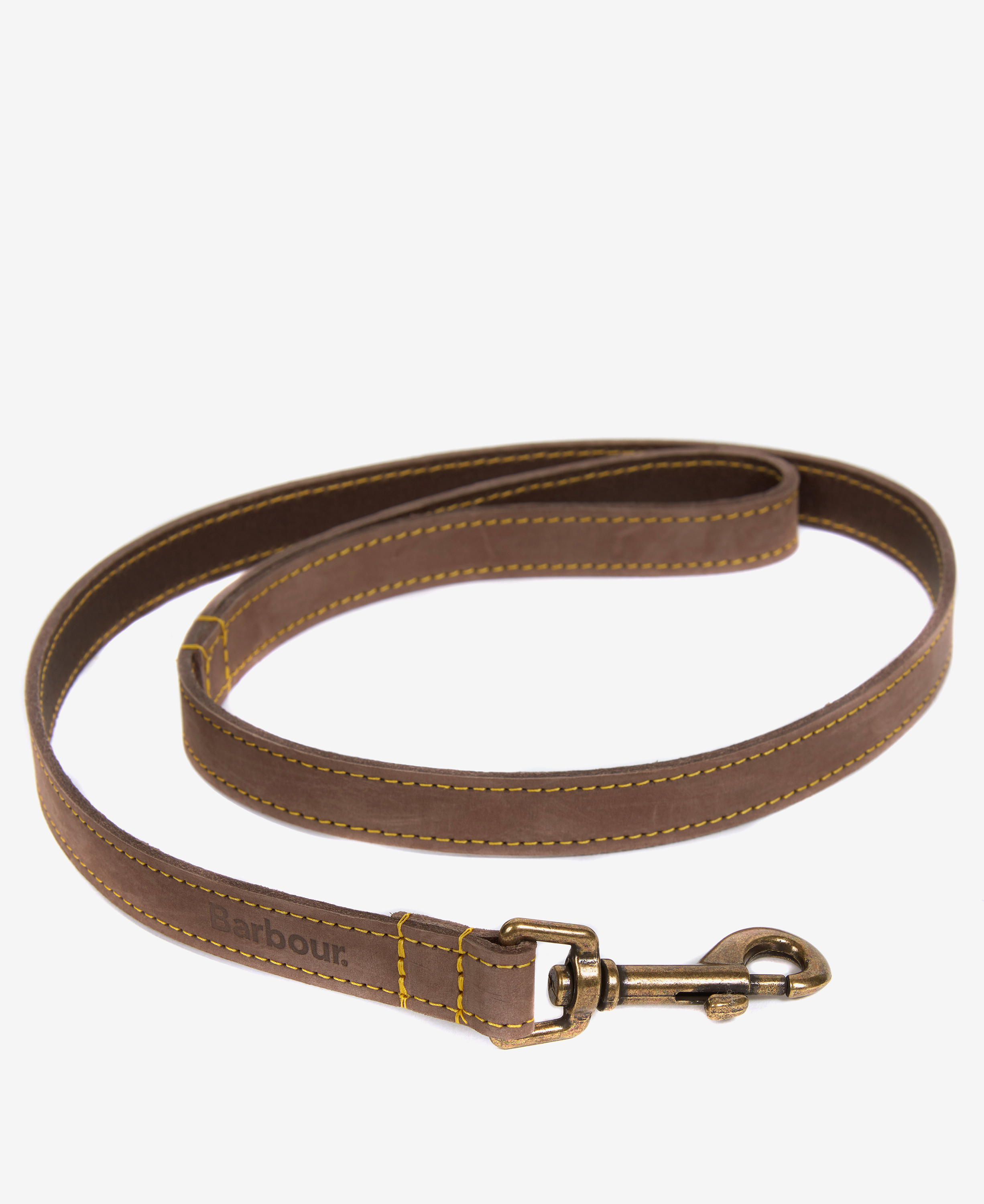 Leather Dog Lead Classic Brown