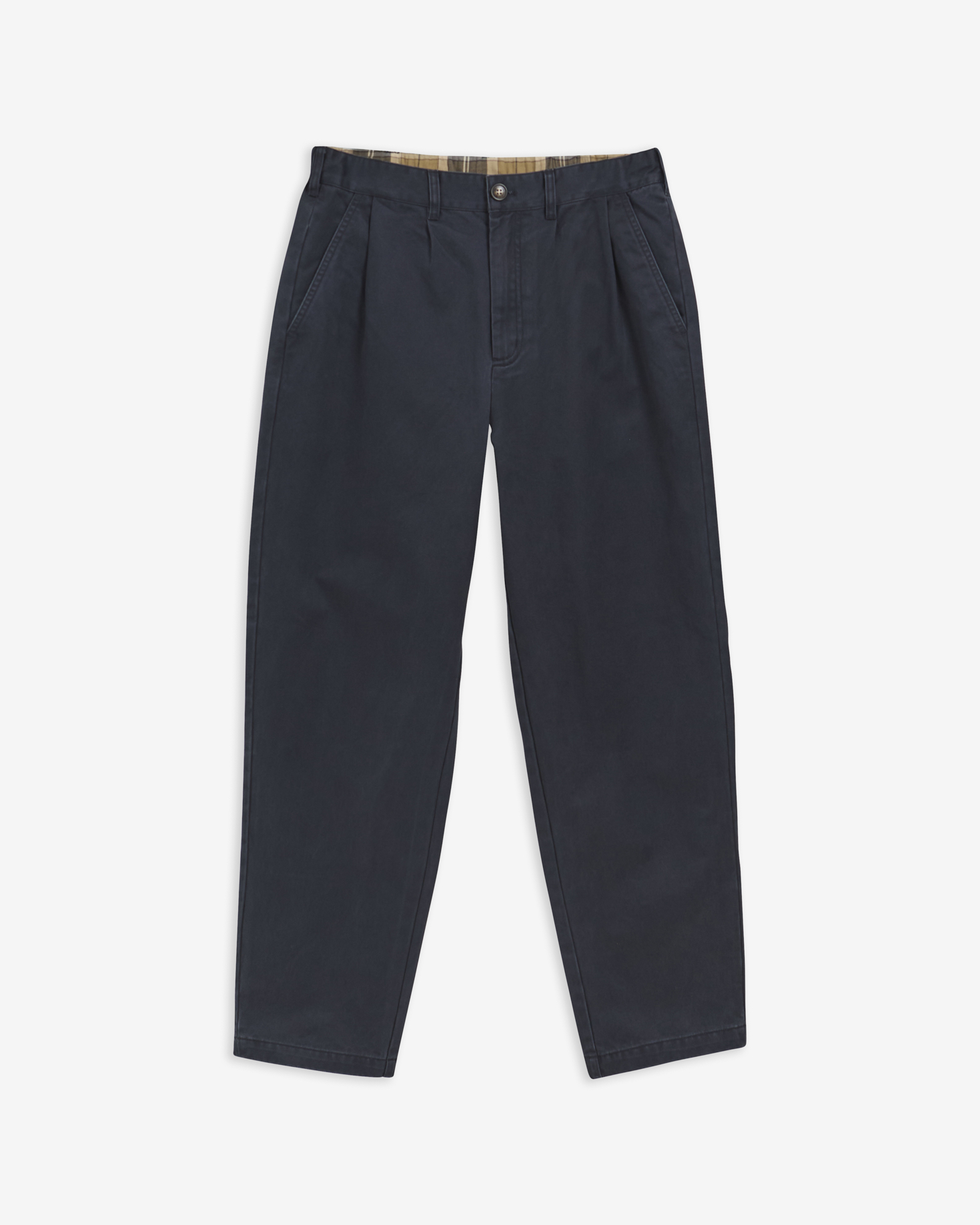 Yorklane Twill Trousers Dark Navy