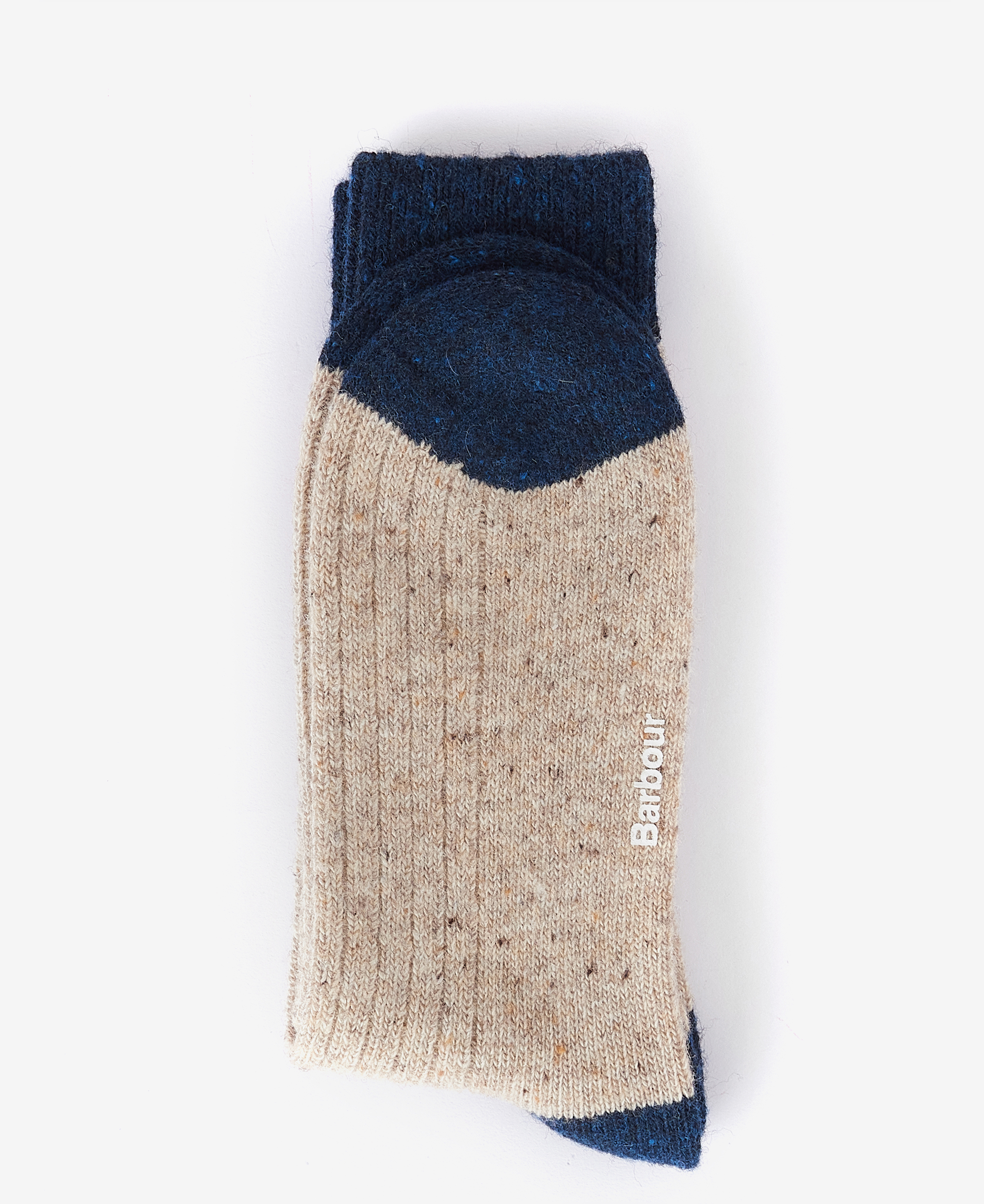 Houghton Socks Stone-Navy