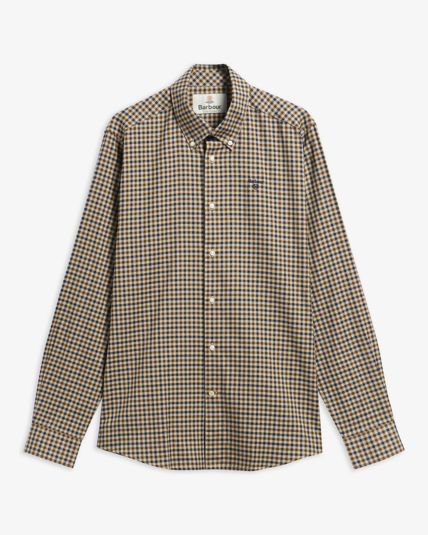 Hemd Finkle Tailored Dark Sand