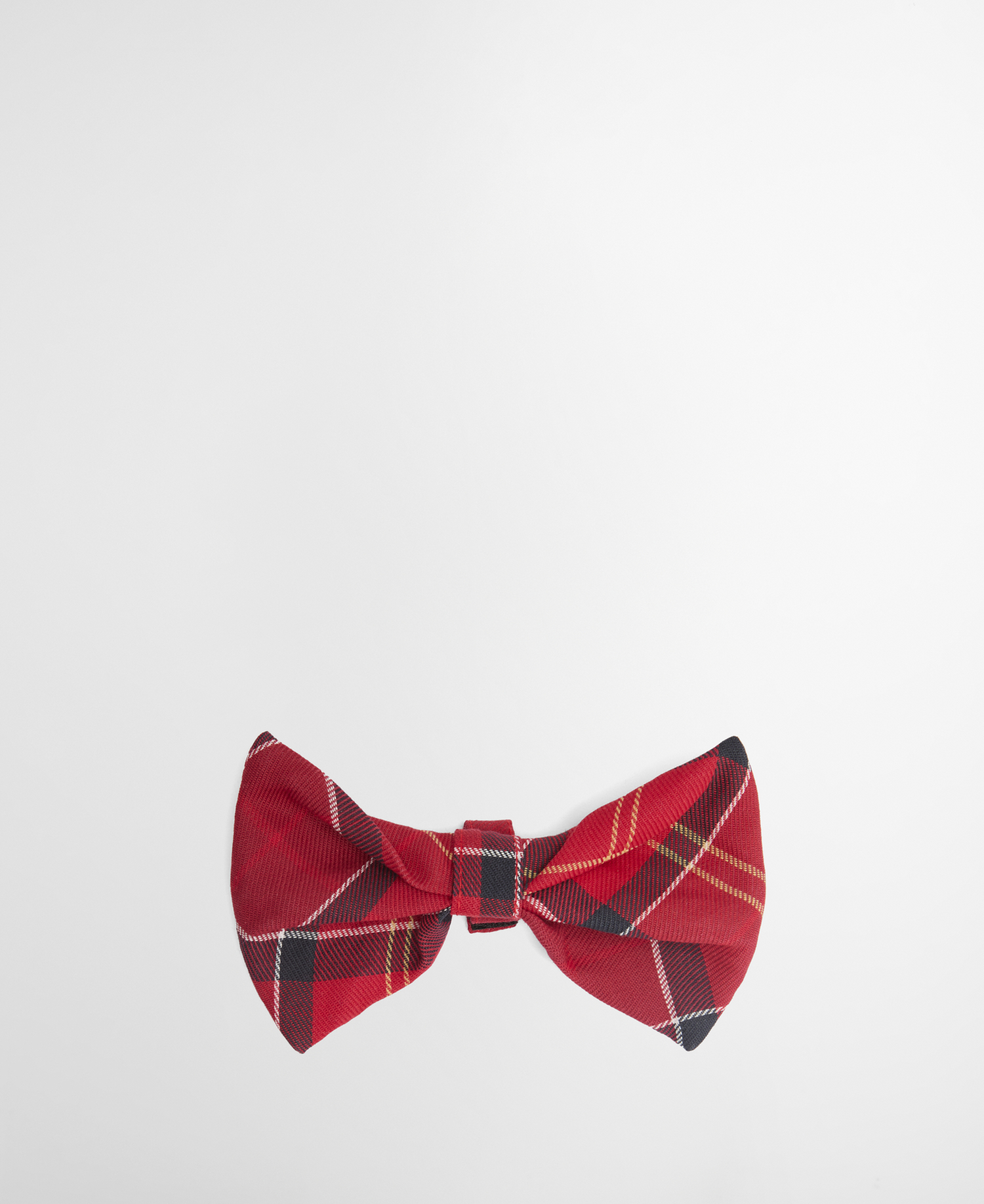 Tartan Dog Bow Tie Cardinal Tartan