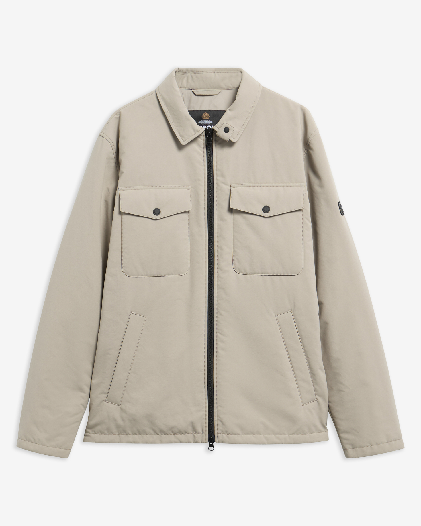 Distill Quilted Jacket Concrete