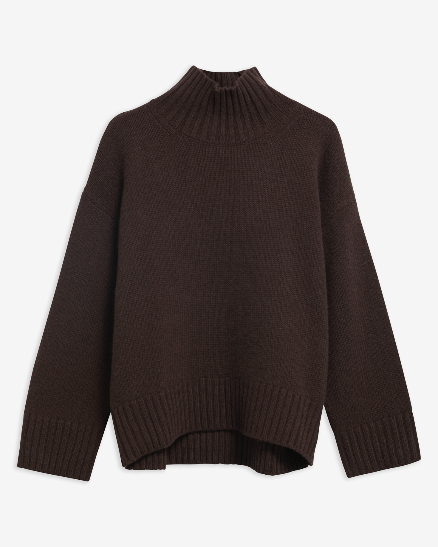 Maglione Woodhouse con collo a imbuto in misto cashmere Rustic