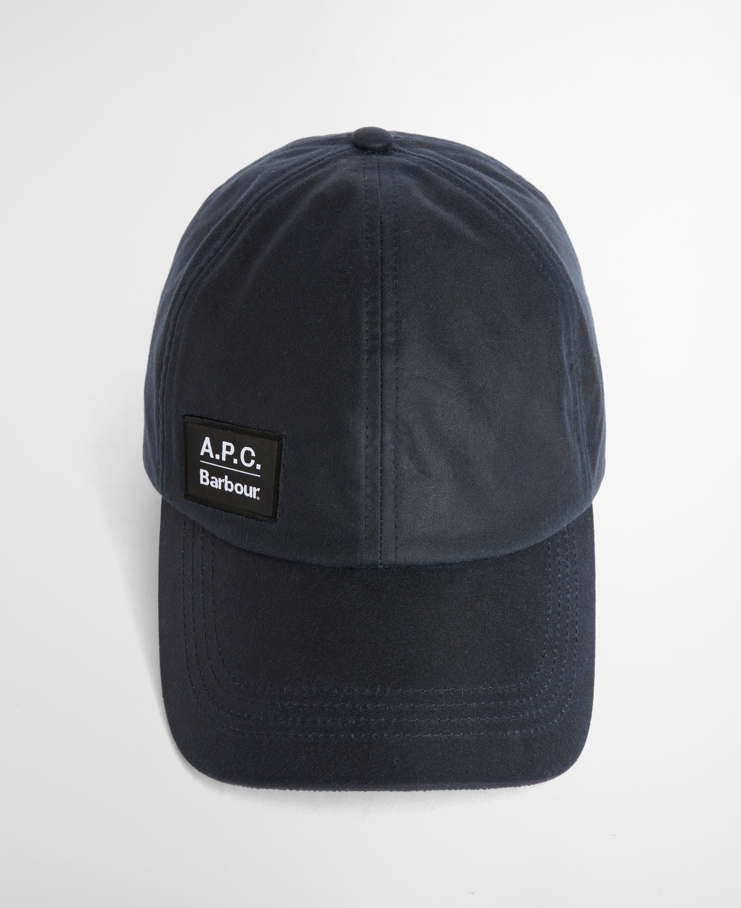 Barbour x A.P.C. Waxed Cap Dark Navy