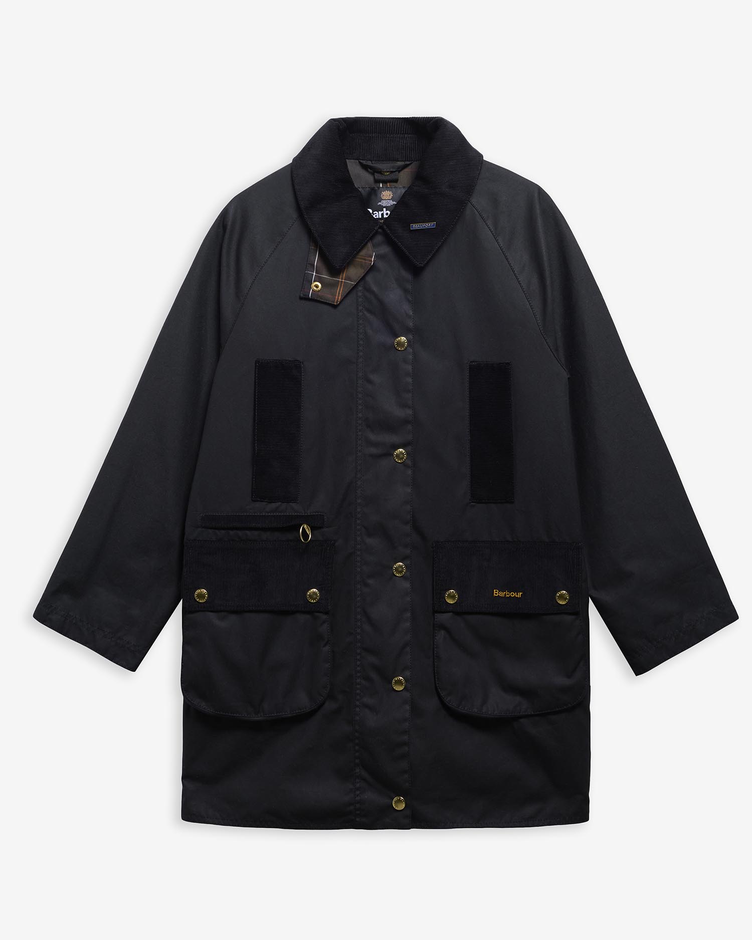 Icons Modern Beaufort Waxed Jacket Black/Classic