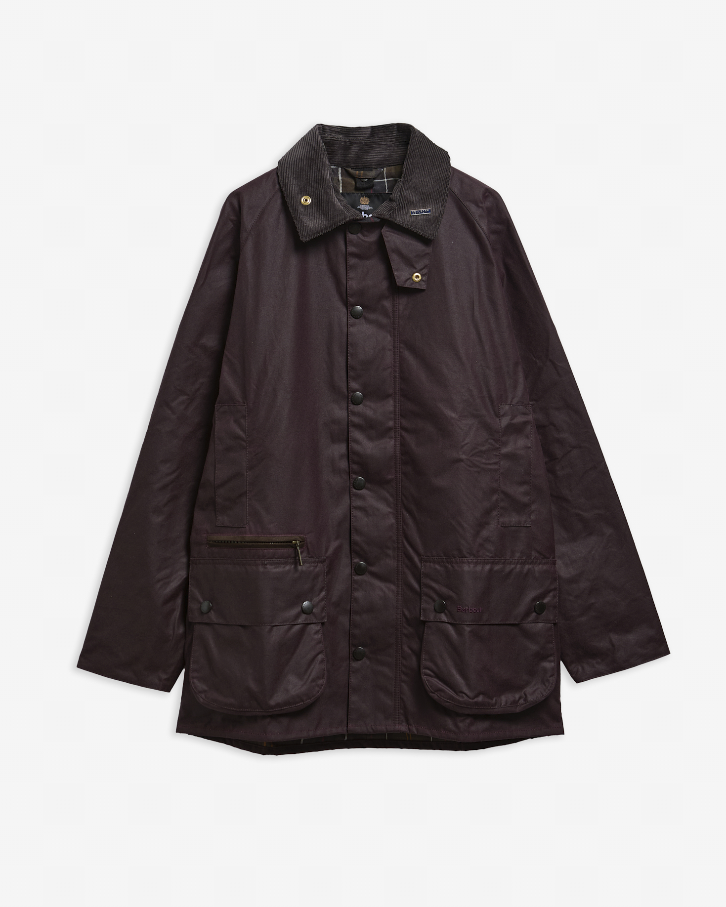 Icons Beaufort Waxed Jacket Bordeaux