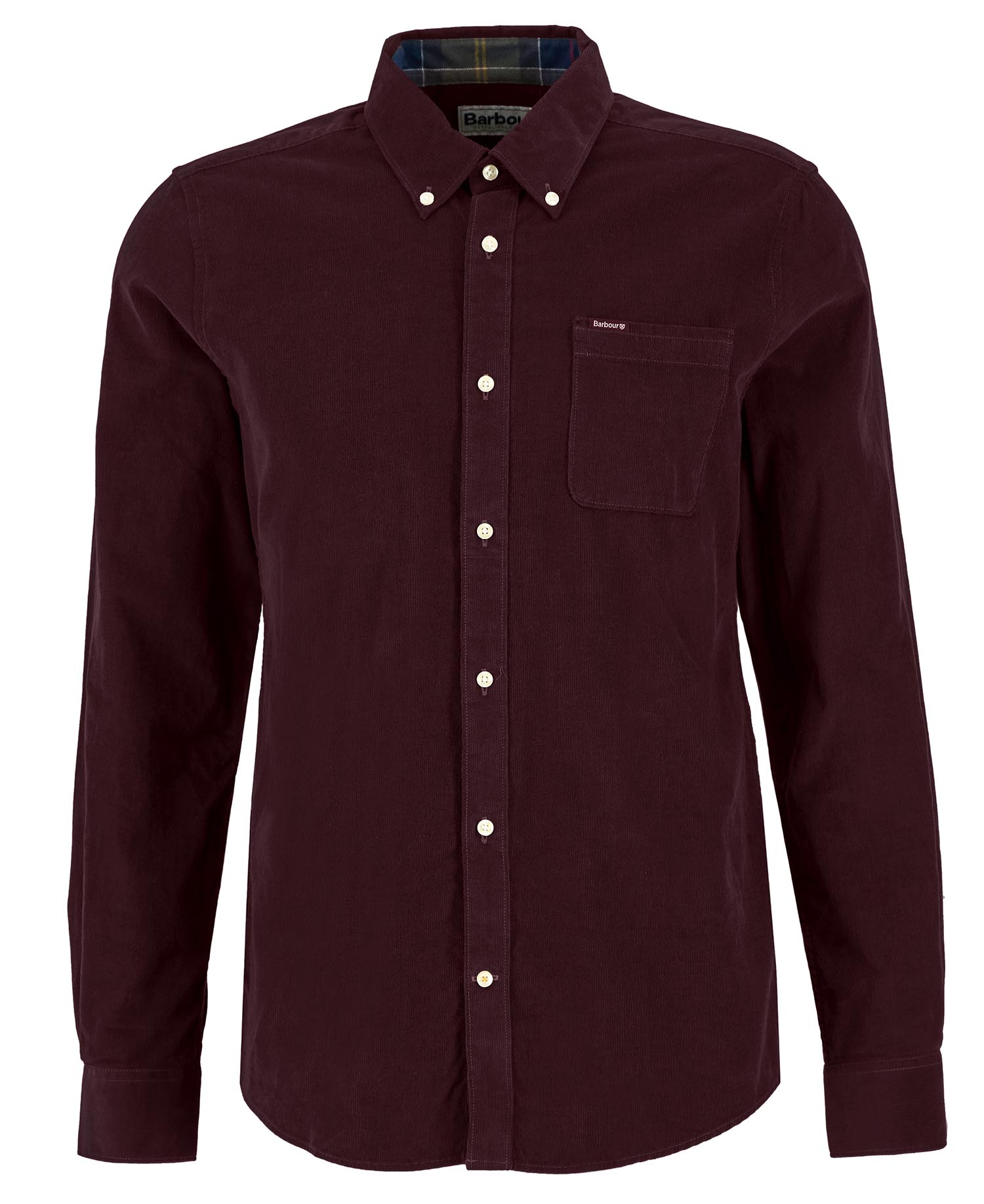 Ramsey Tailored Long-Sleeved Shirt Winter Red