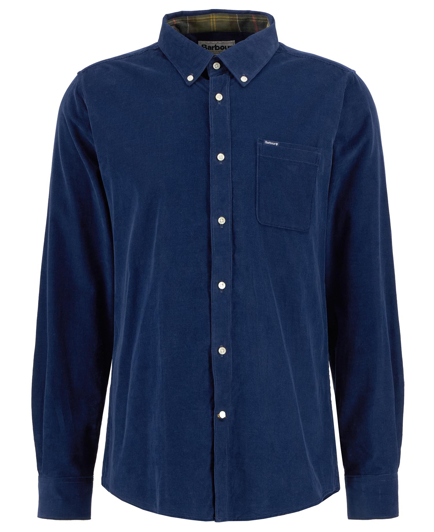 Ramsey Tailored Long-Sleeved Shirt Dark Denim