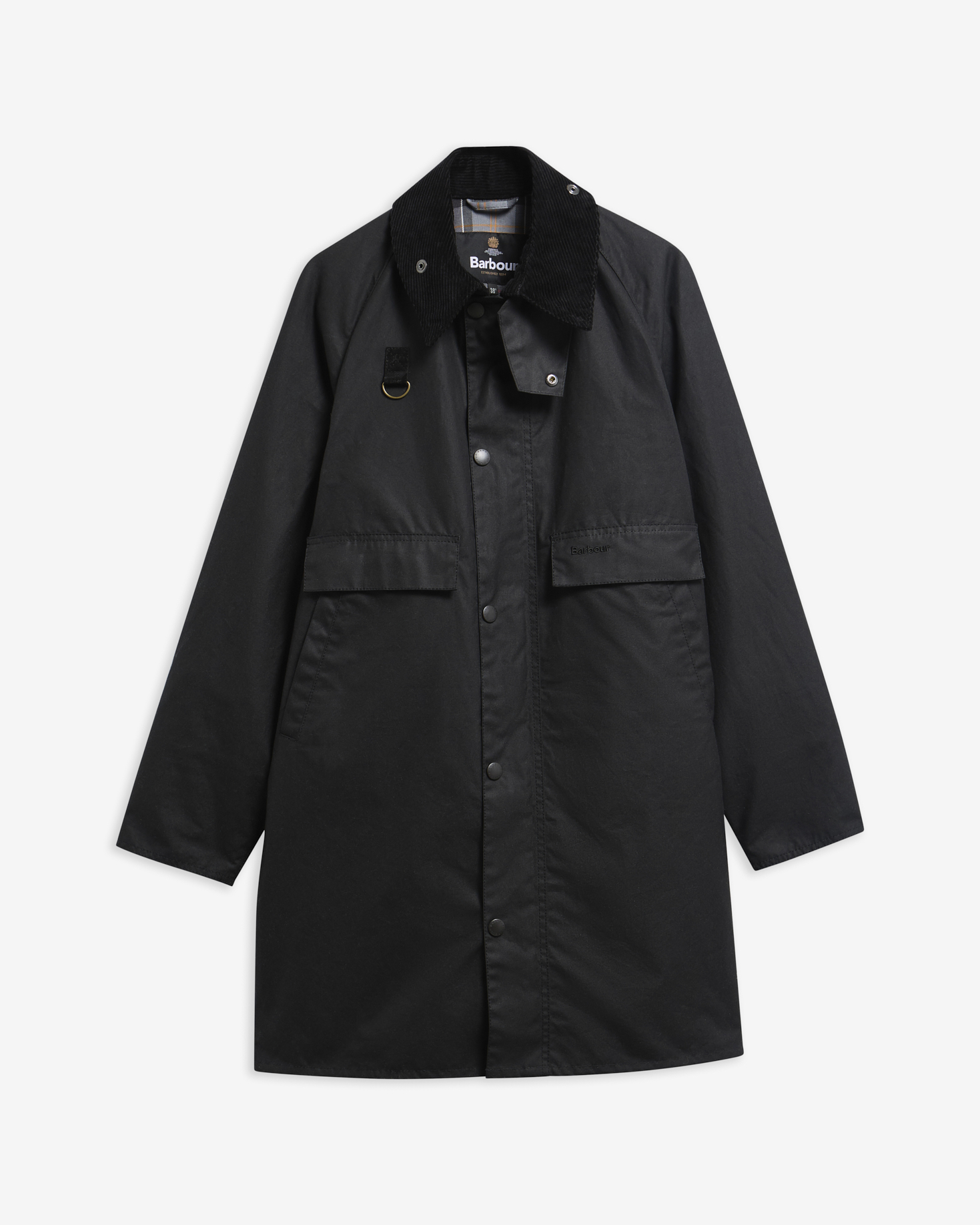 Barbour Wachsjacke Long Spey Black
