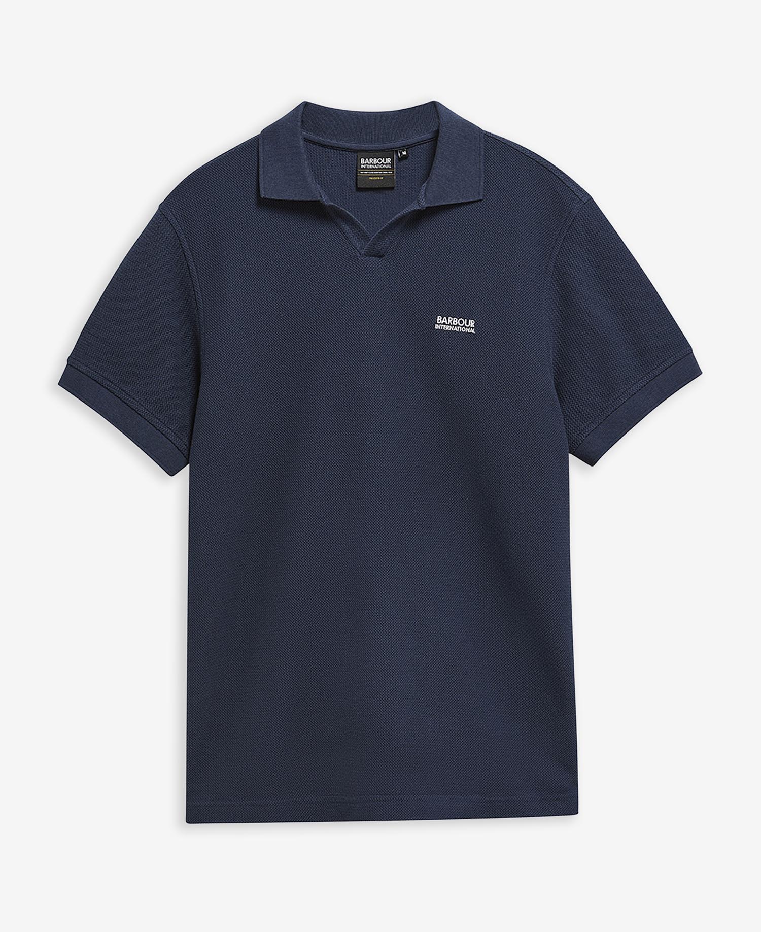 Polo testurizzata Milbank Oxford Navy