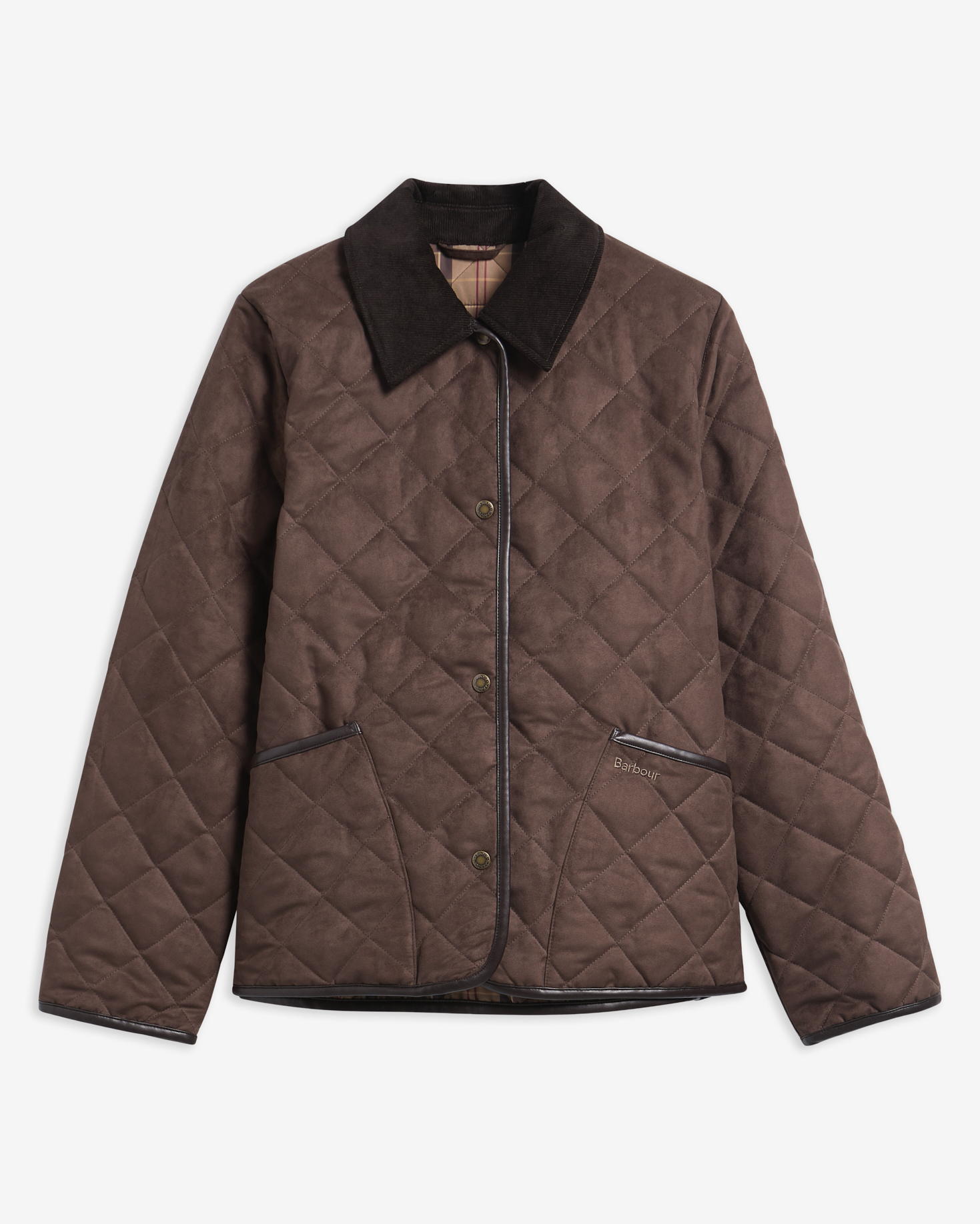 Barbour Steppjacke Sonya Dk Brown/Muted