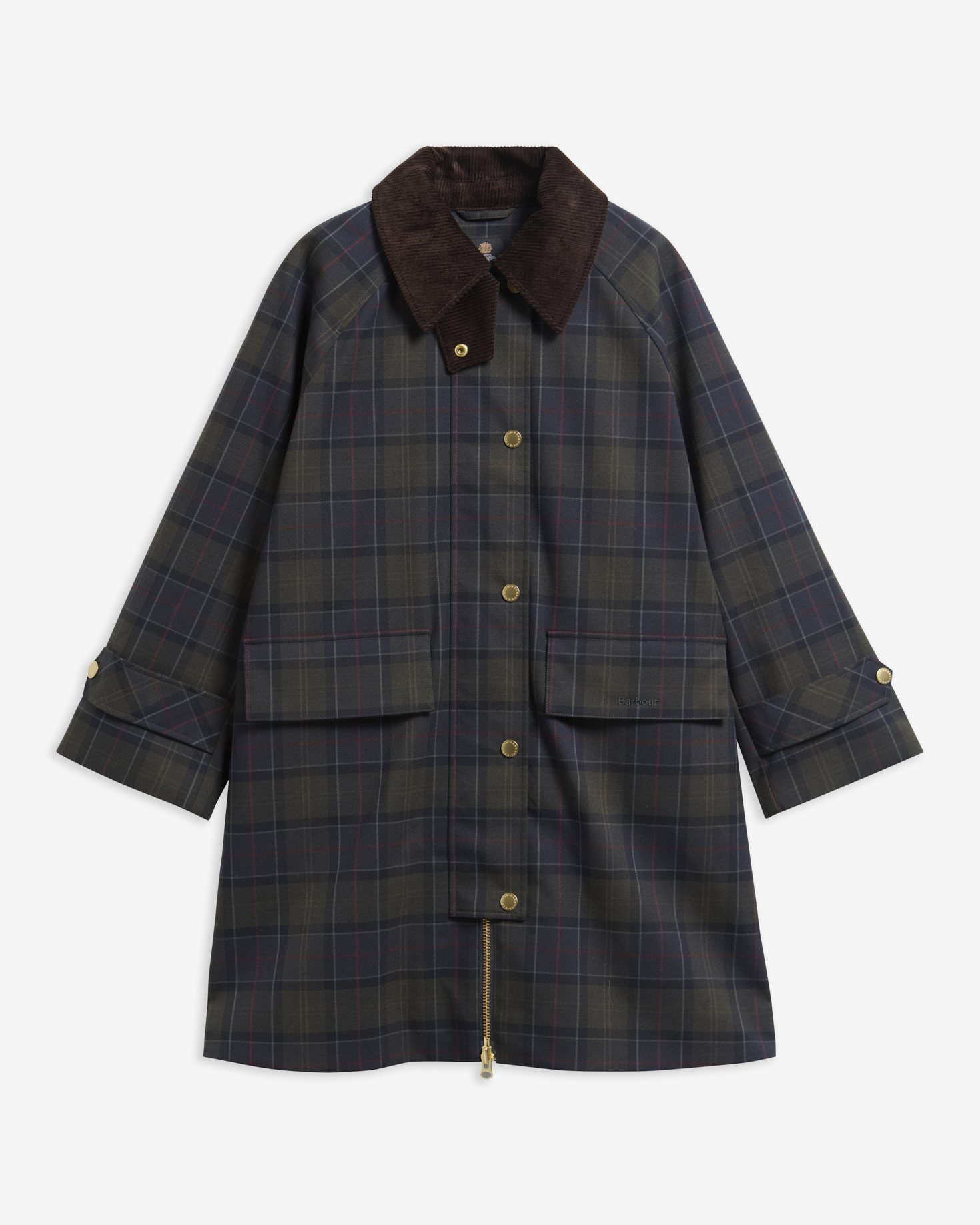 Barbour Jacke Sally Showerproof Shadow Classic/Cardinal