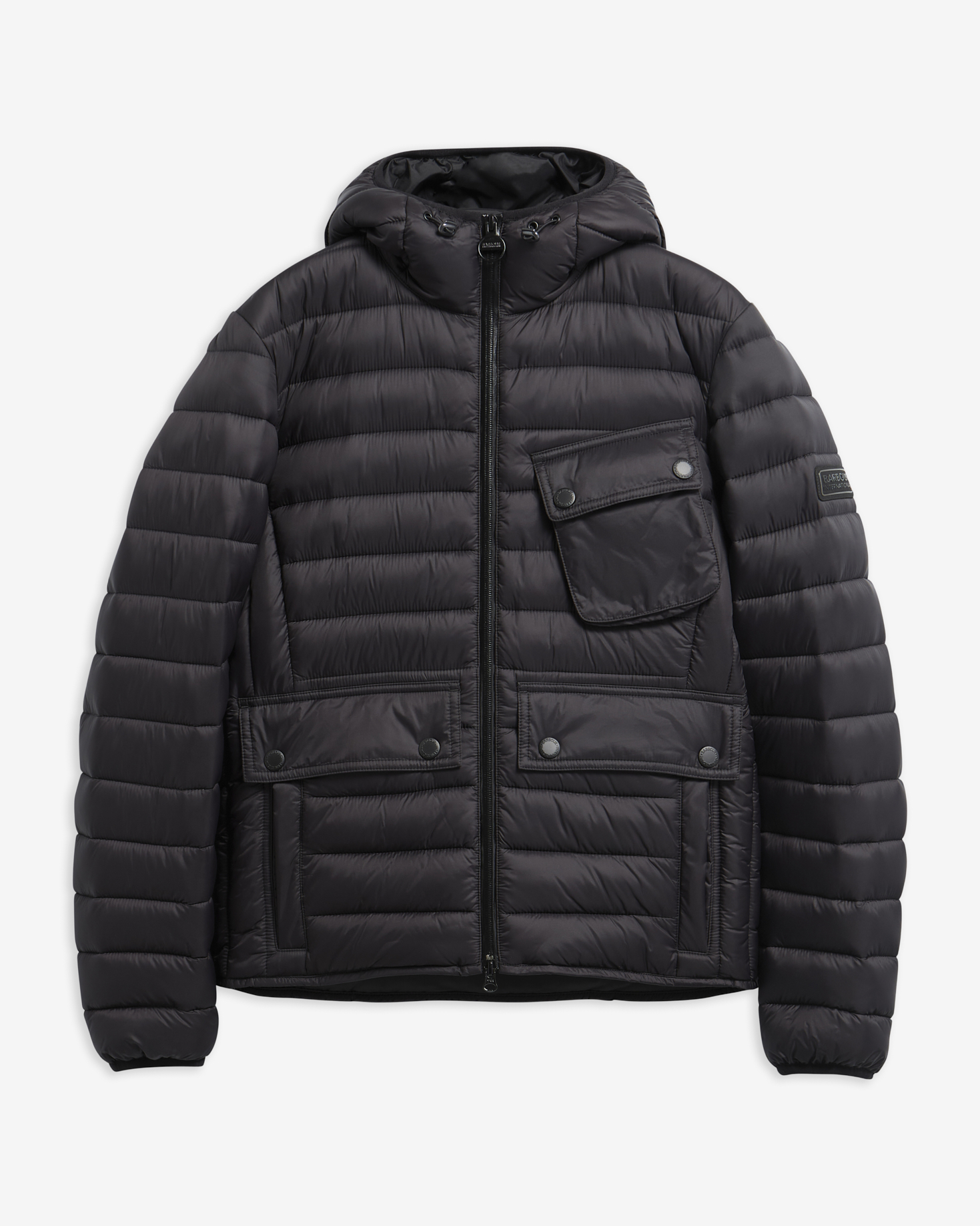 B.Intl Winterjacke Ouston Hooded Black