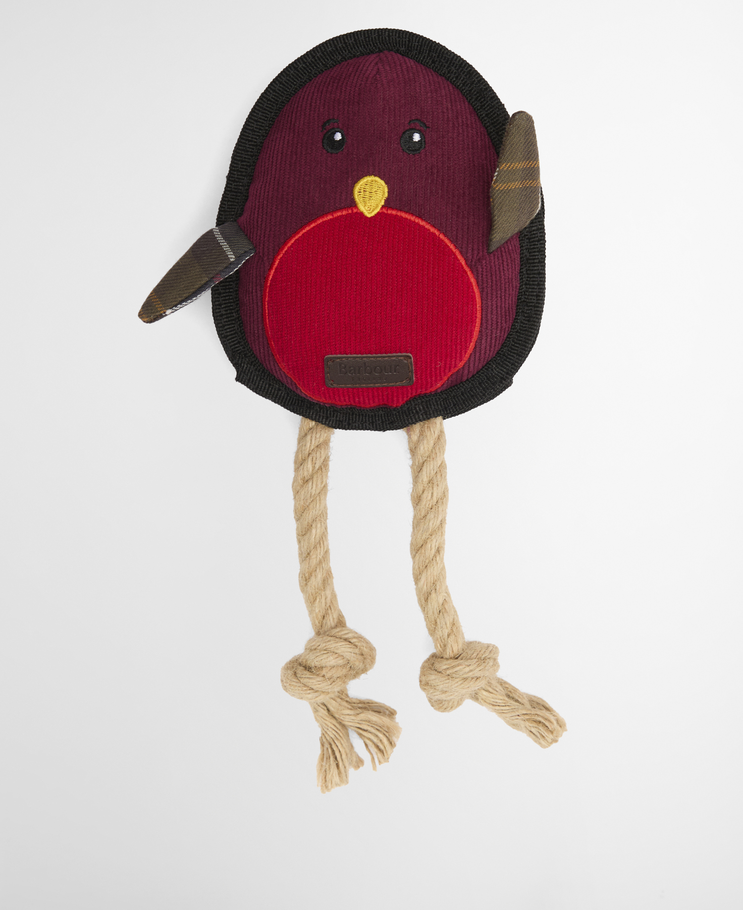 Christmas Robin Dog Toy Brown/Red