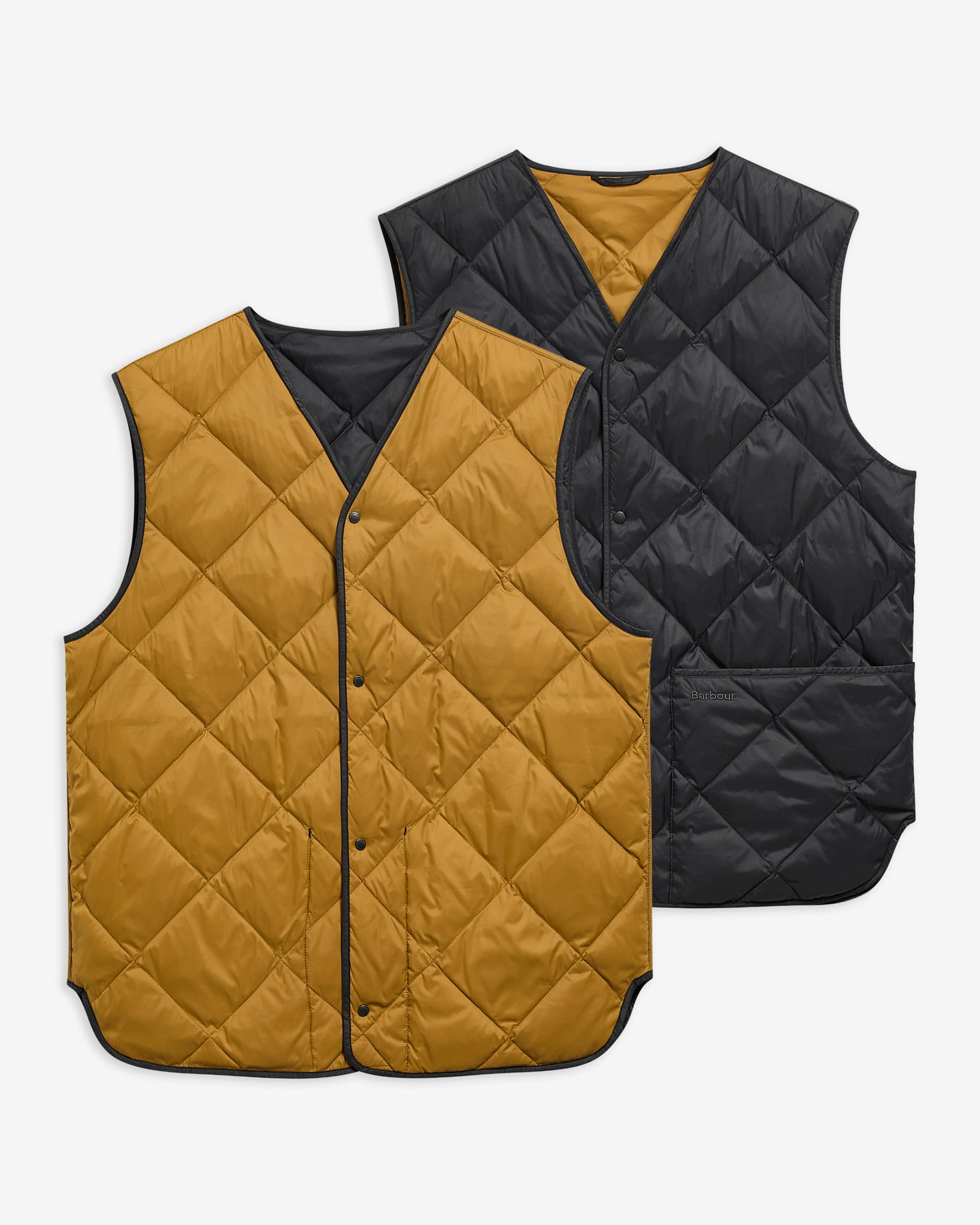 Lightweight Down Reversible Liner Black