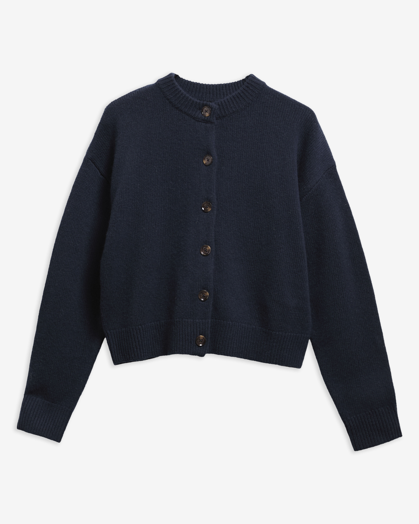 Cardigan Woodhouse in misto cashmere Navy