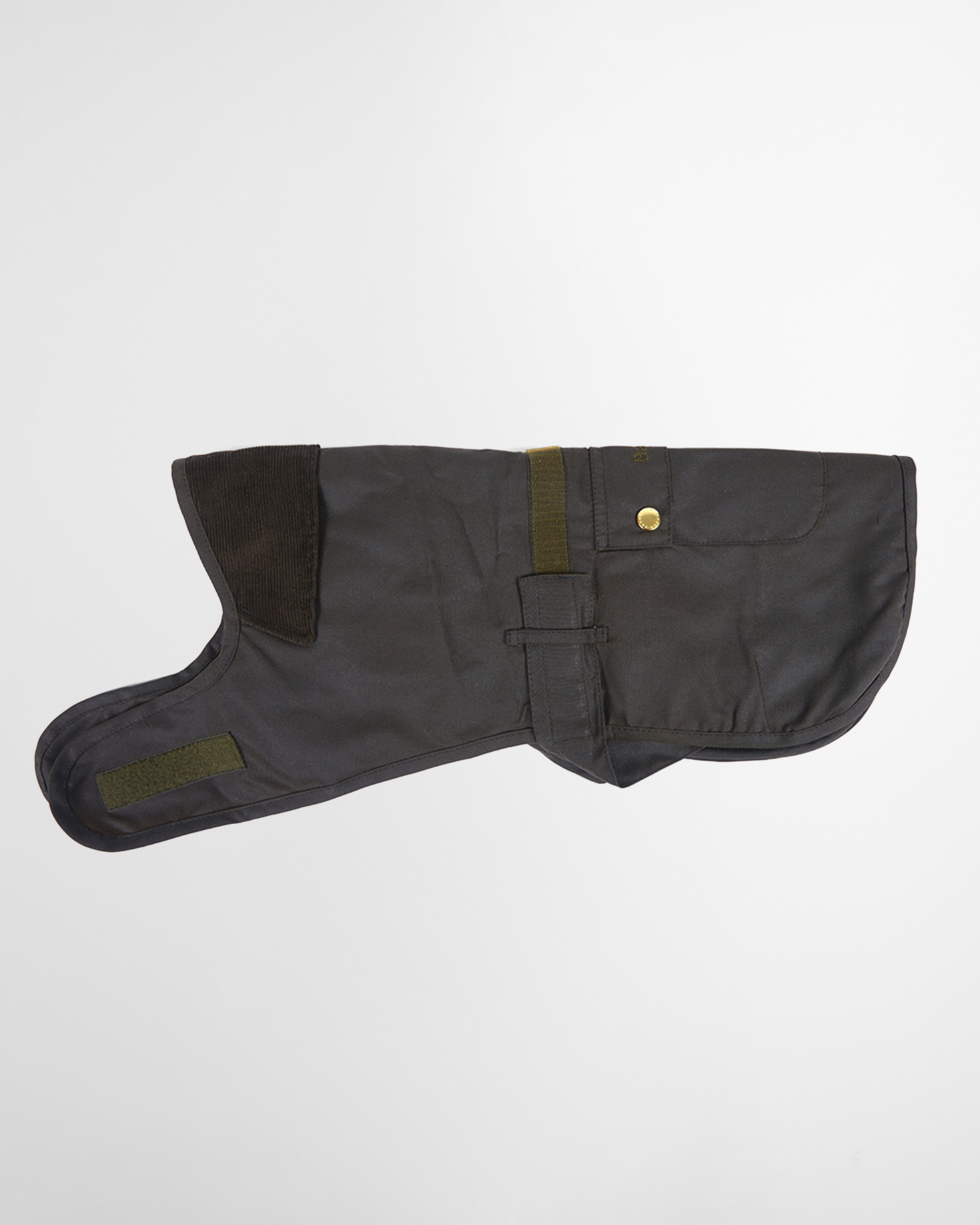 2-in-1 Waxed Dog Coat Olive