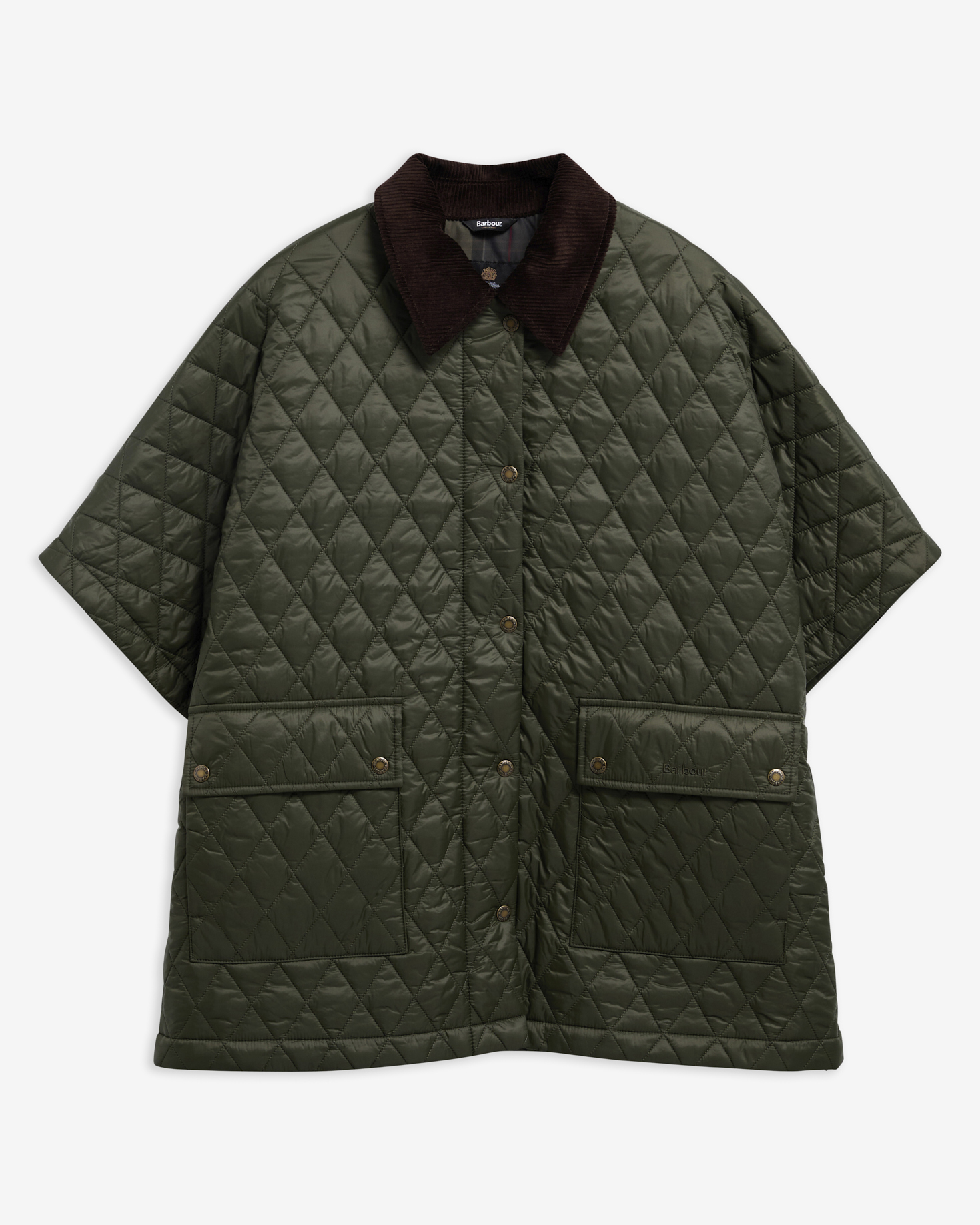 Mildred Quilted Cape Olive/Shadow Classic