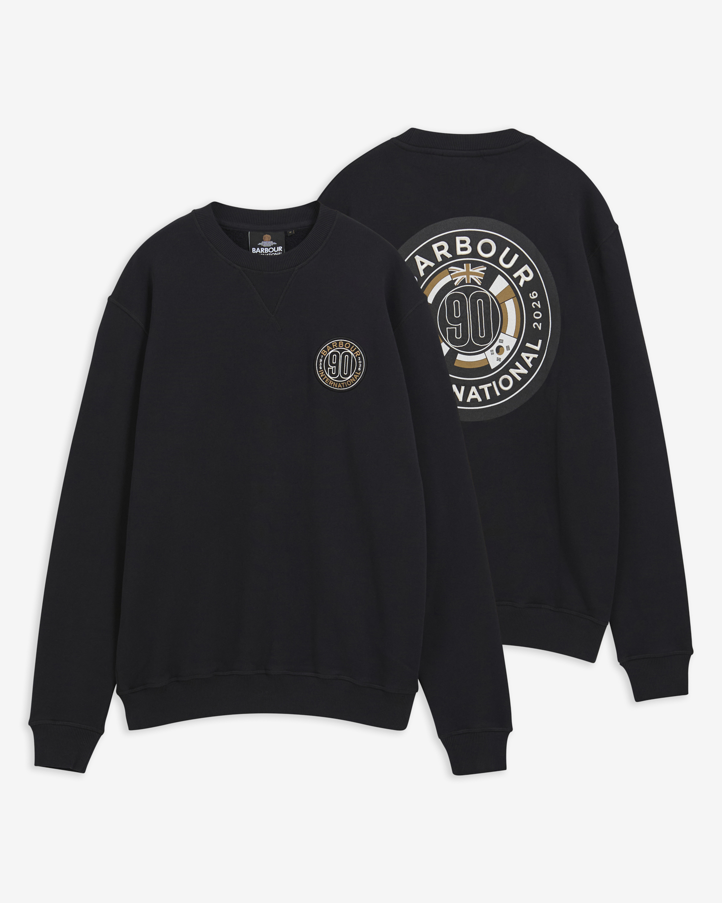 90th Anniversary Graphic Sweatshirt Black