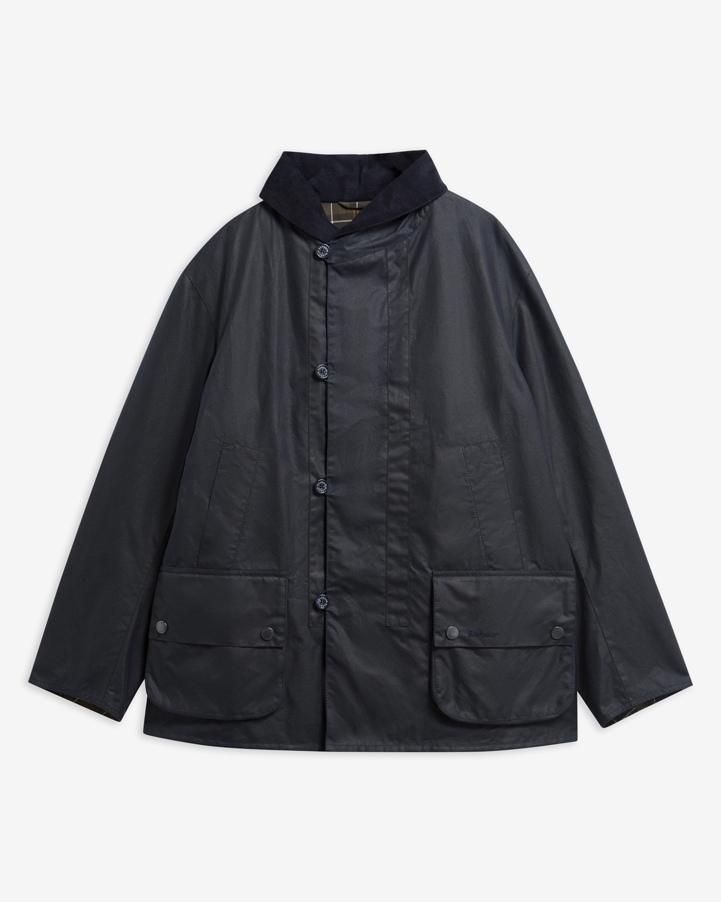 Macdale Waxed Jacket Navy