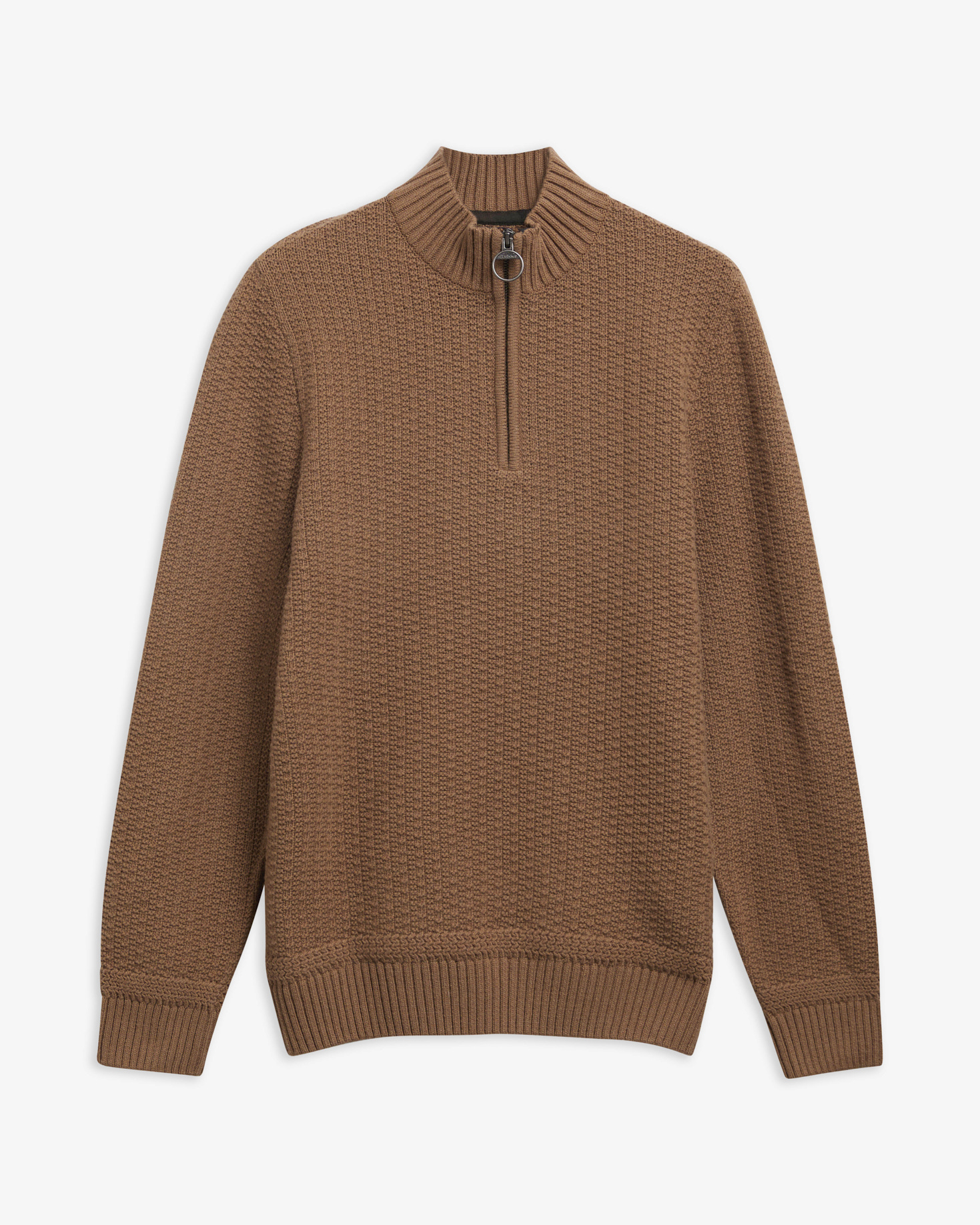 Barbour Pullover Pluckley Half-Zip Sandstone