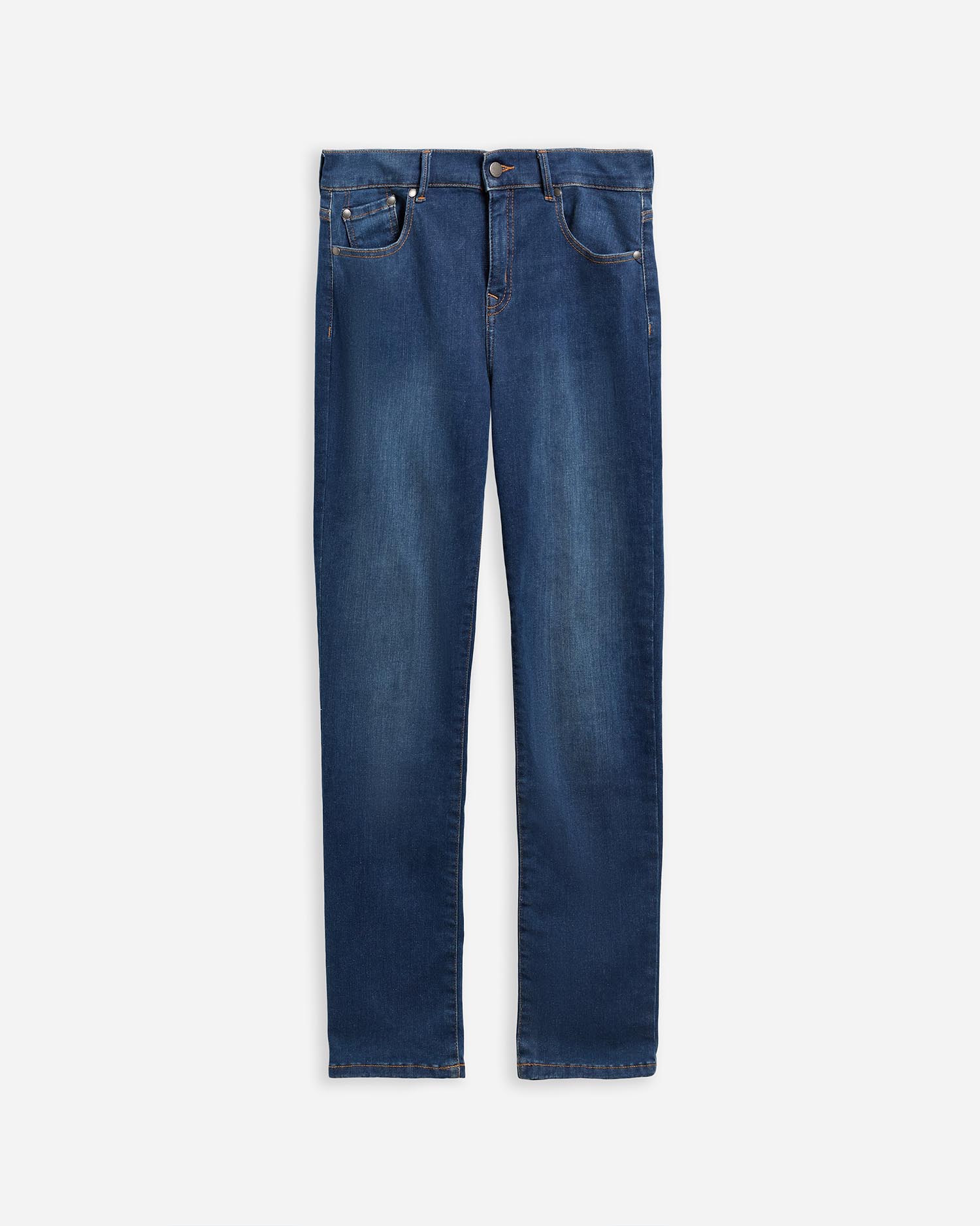 Essential Slim Jeans Worn Blue Wash