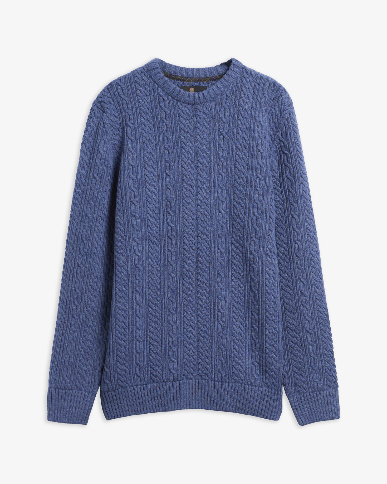 Lowfen Cable-Knit Jumper Deep Blue