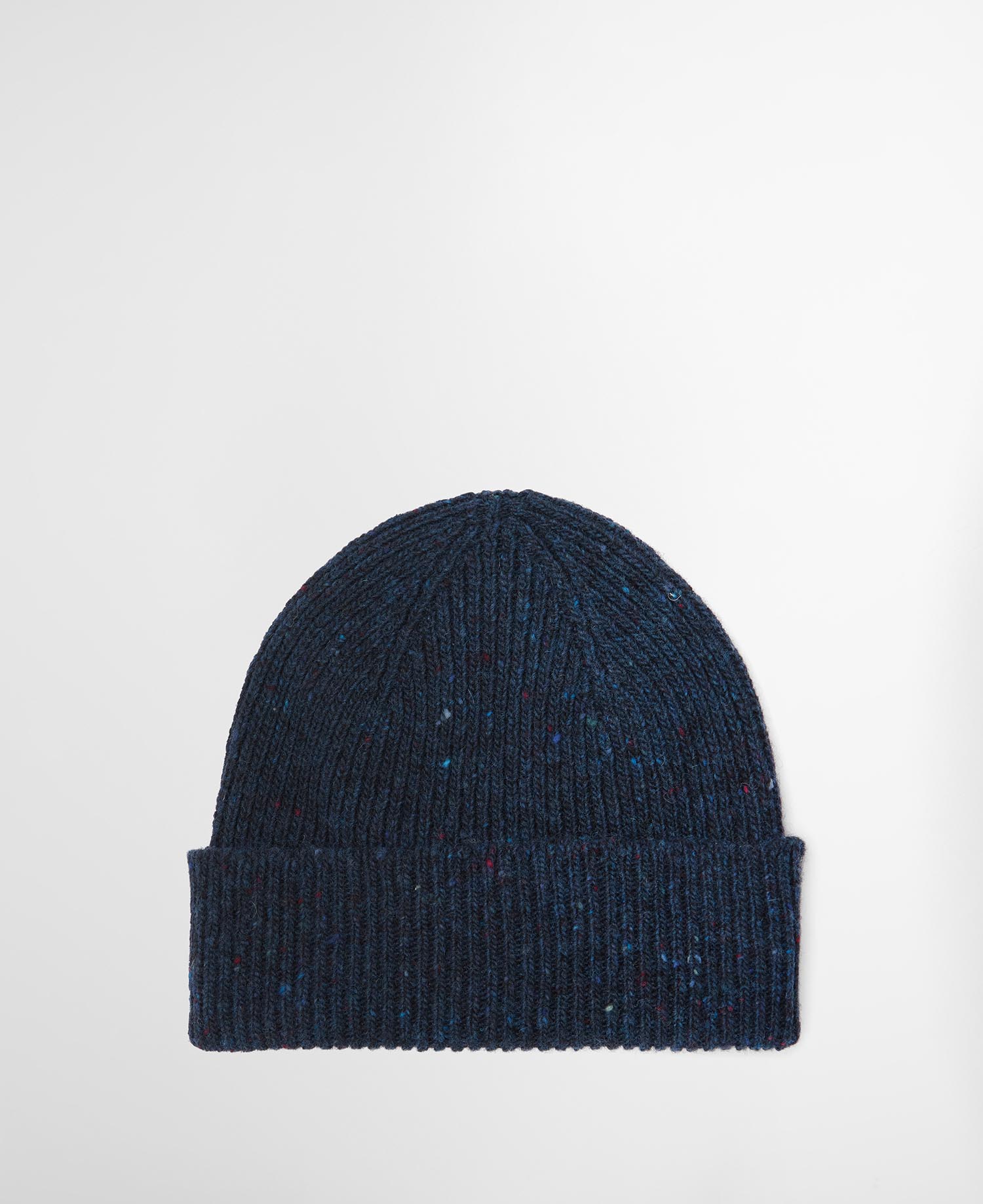 Donegal Tweed Made in Scotland Beanie Navy