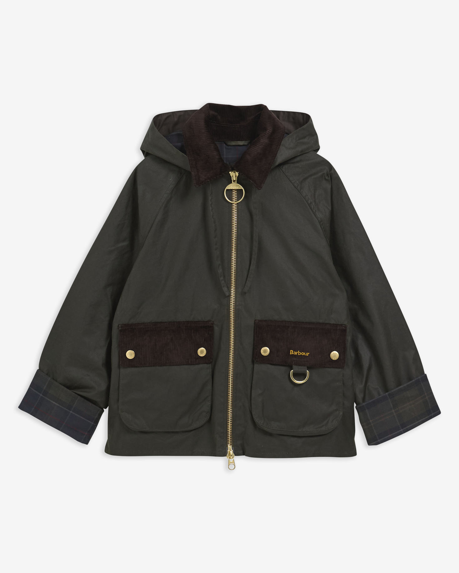 Barbour Wachsjacke Carville Fern/Shadow Classic