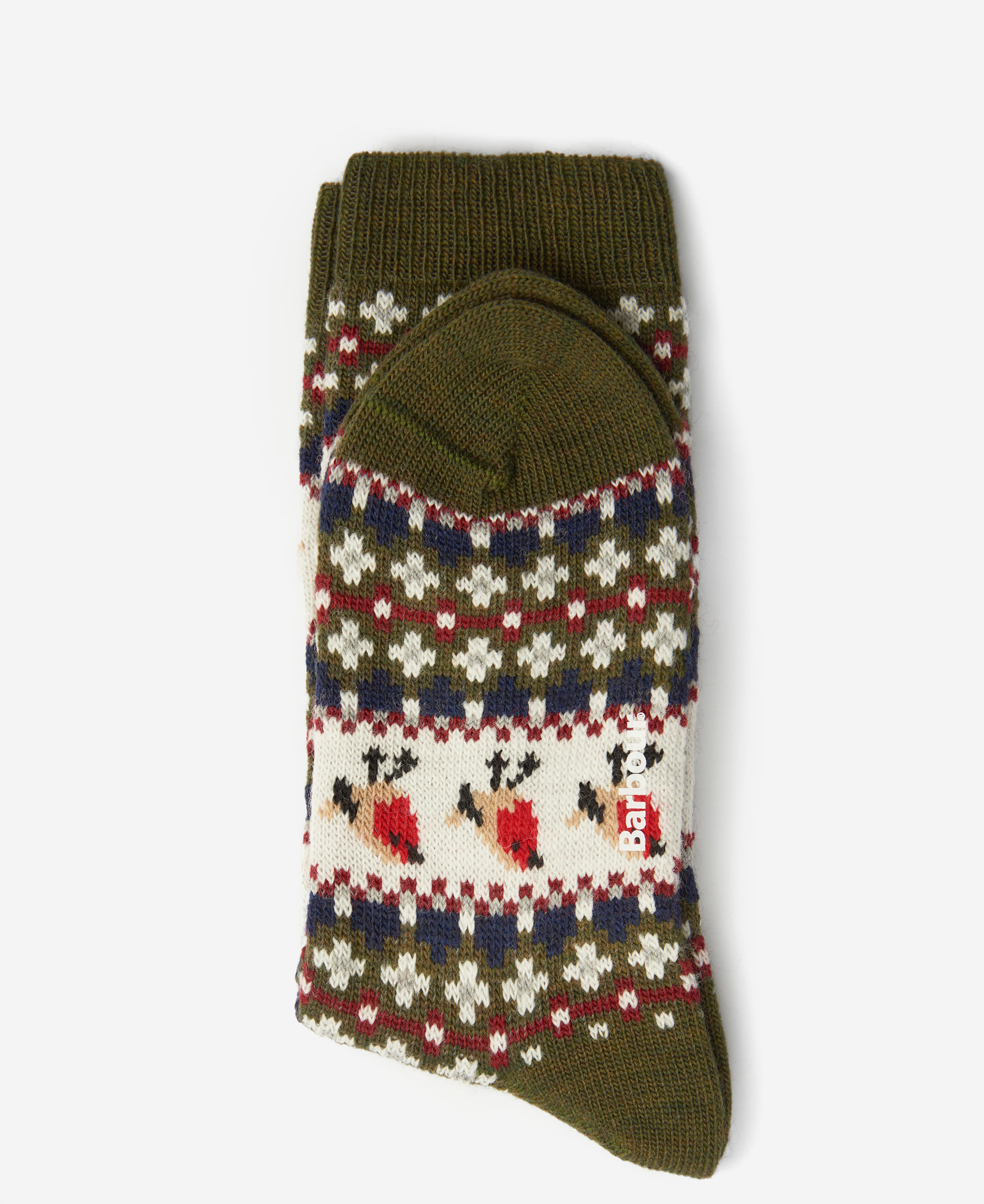 Socken Robin Fair Isle