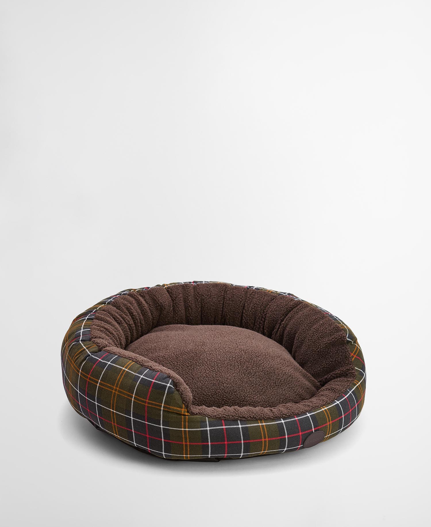 Snuggle Dog Bed 30" Classic Tartan