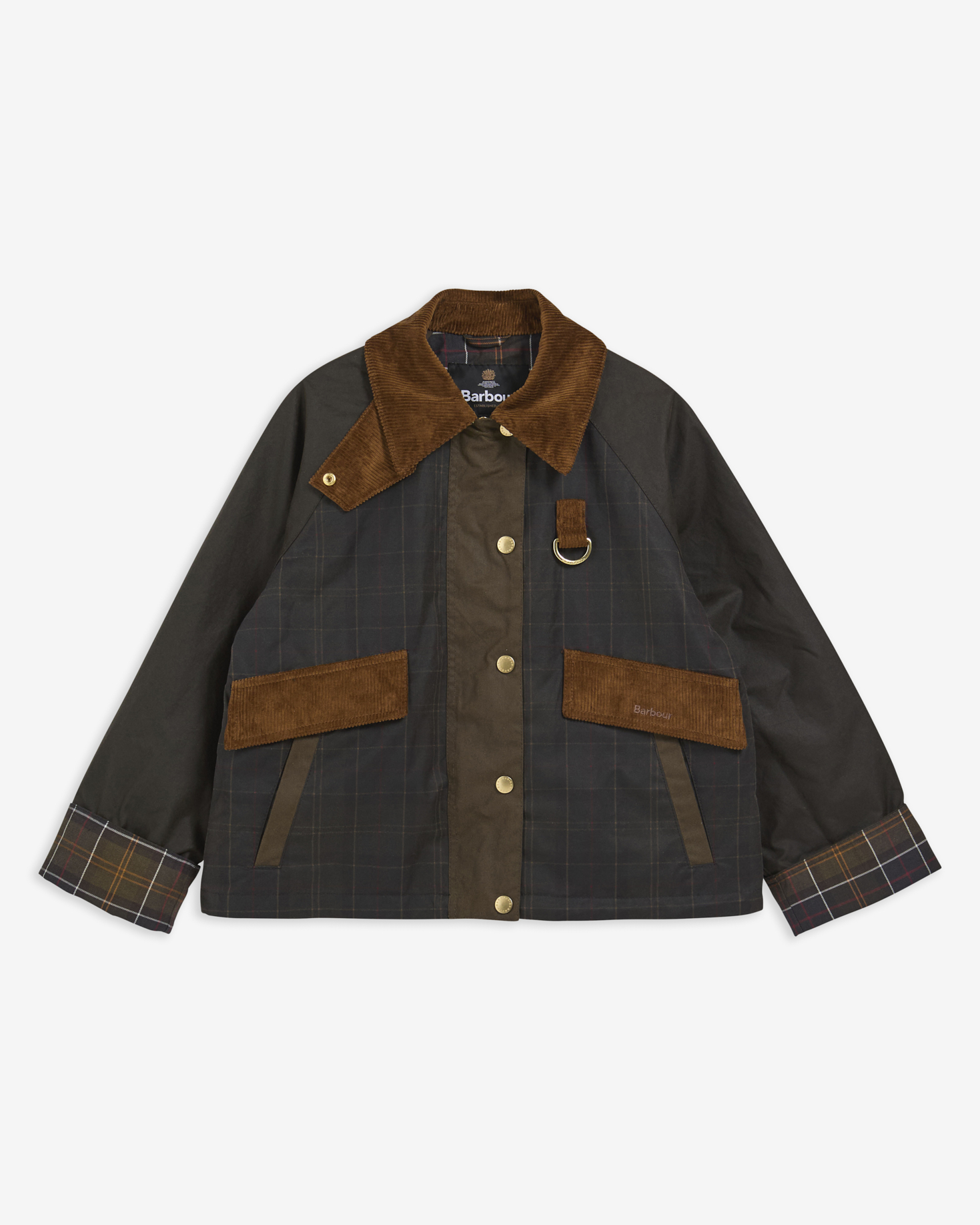 Barbour Wachsjacke Irene Classic/Olive/Beech