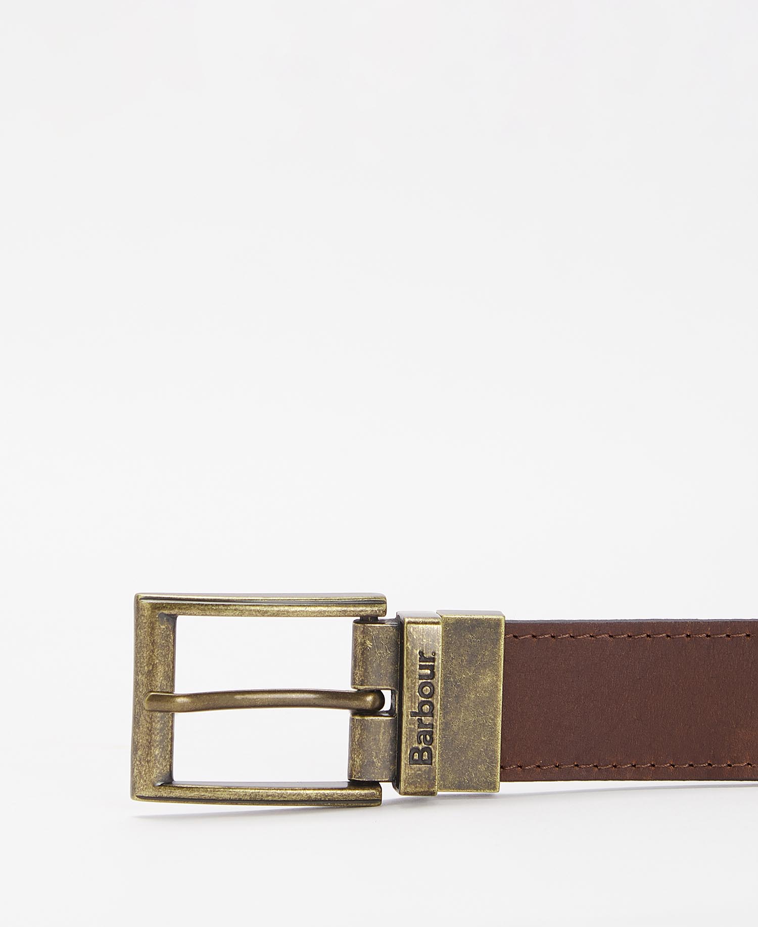 Cintura in pelle Tartan reversibile