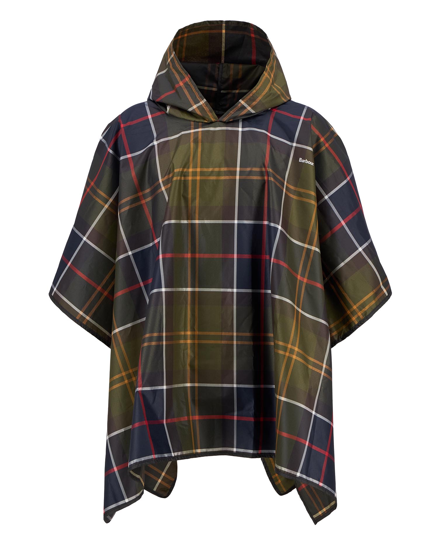 Tartan Poncho Showerproof