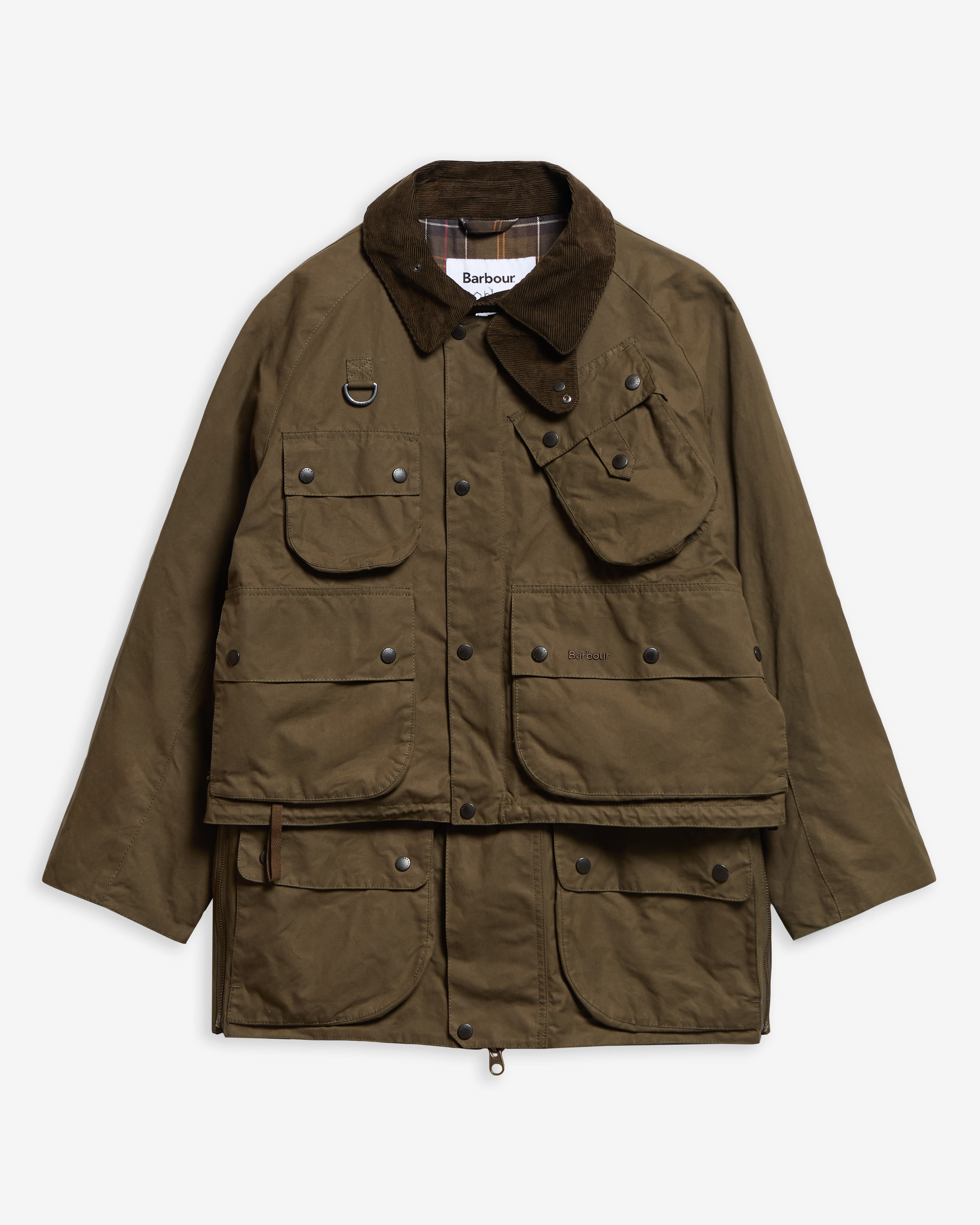 Giacca casual 3 in 1 Barbour x Norbit Khaki Brown
