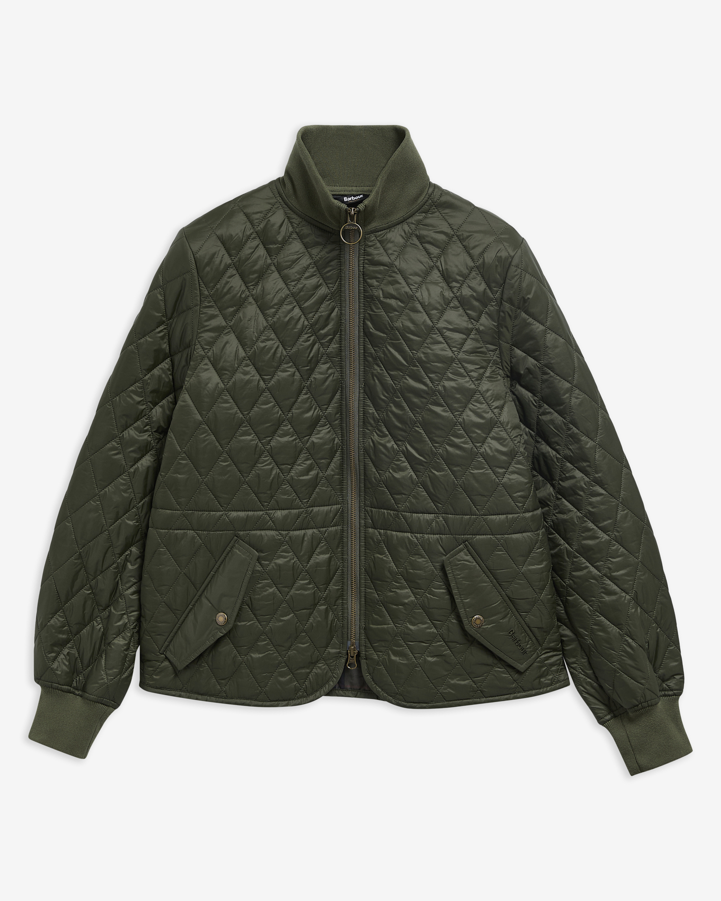 Barbour Steppjacke Hermione Olive/Shadow Classic