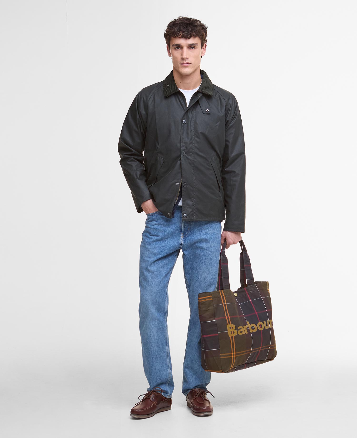 Borsa tote Telfield in tartan Classic Tartan