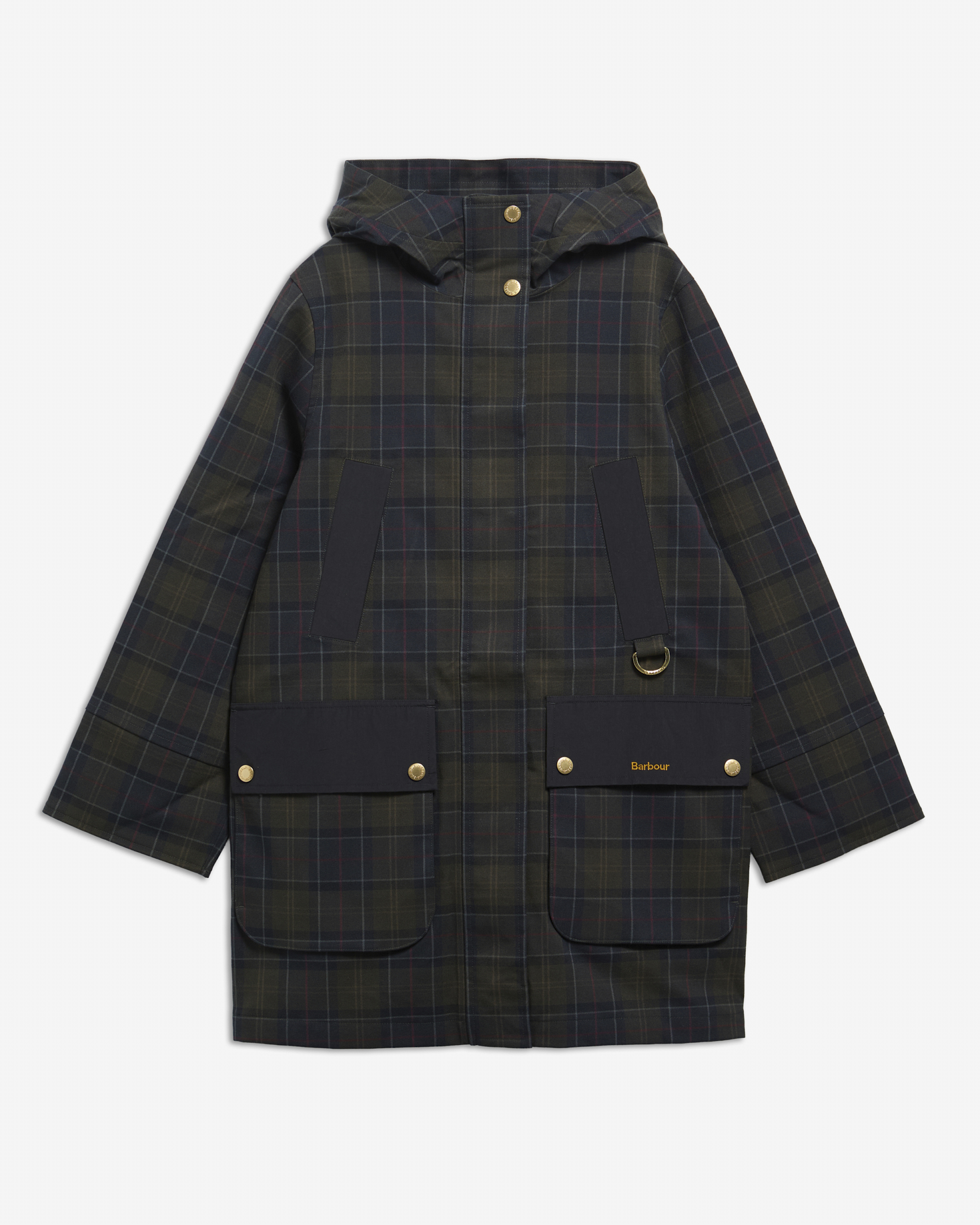 Rotsea Checked Waterproof Jacket Shadow Classic Tartan